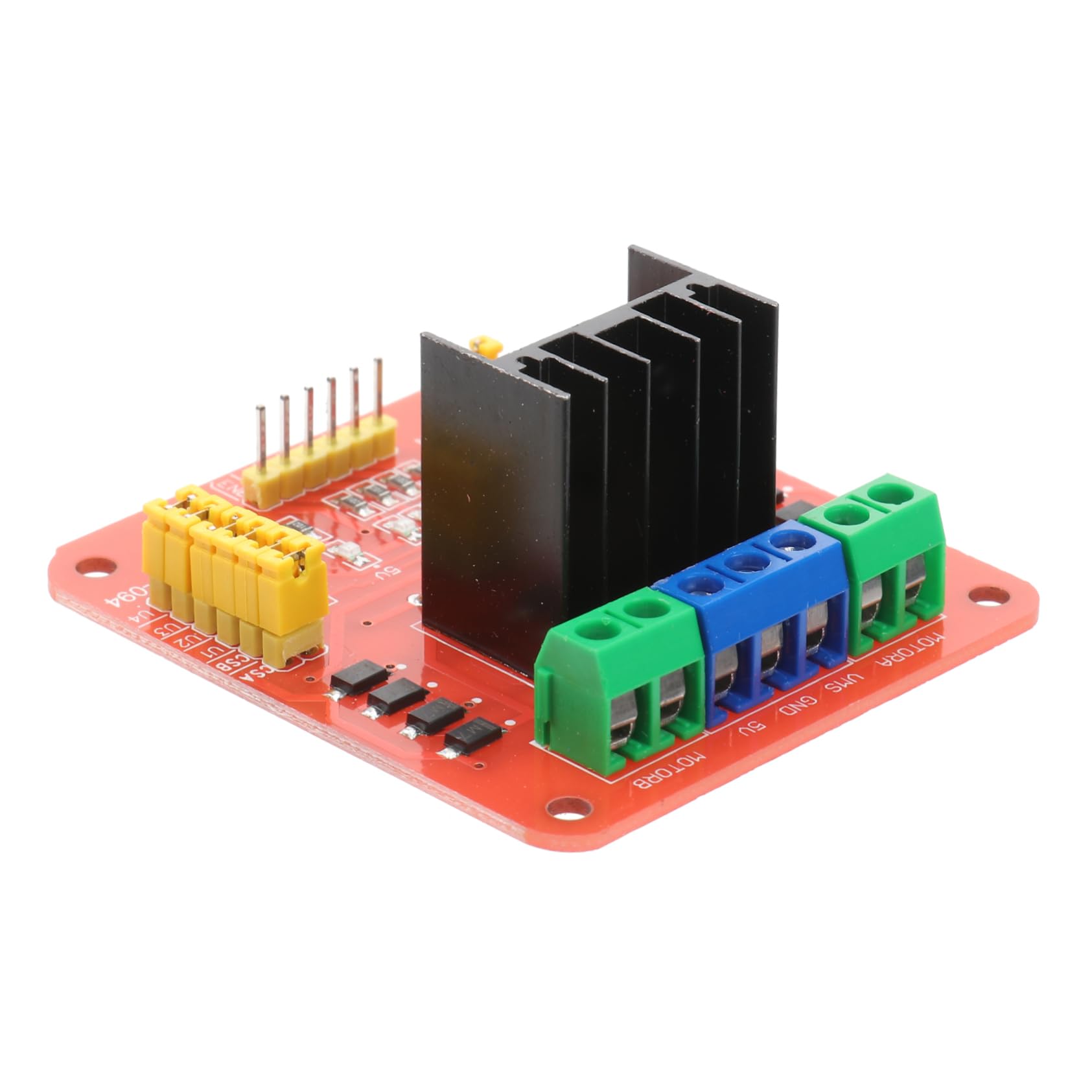 HOMSFOU L298N Dual H Bridge Schrittmotortreiber Modul Controller Board Für DC Motoren Kompatibel Mit Verschiedenen Motoren Präzise Geschwindigkeitsregelung Ideal Für Robotik Und von HOMSFOU