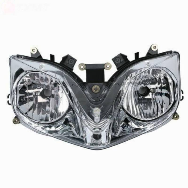 HOMXDBCM Motorrad Scheinwerfer Baugruppe für CBR600RR F4i 2001-2007,Wasserdicht Stoßfest DRL Motorradzubehör von HOMXDBCM