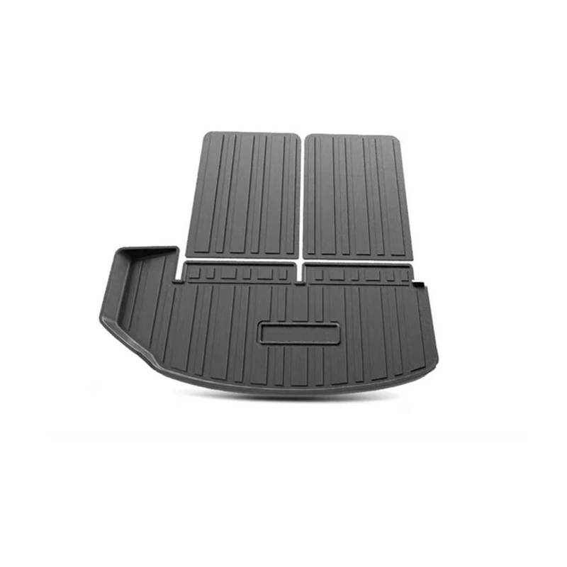 Auto Kofferraummatte Für Cadillac Für XT6 (NX26) 2020 2021 2022 2023 Auto Cargo-Liner Box Matte Anti Slip Stamm Matte Stamm Tablett Teppich Kofferraumschutz Zubehör von HONGSHIZI