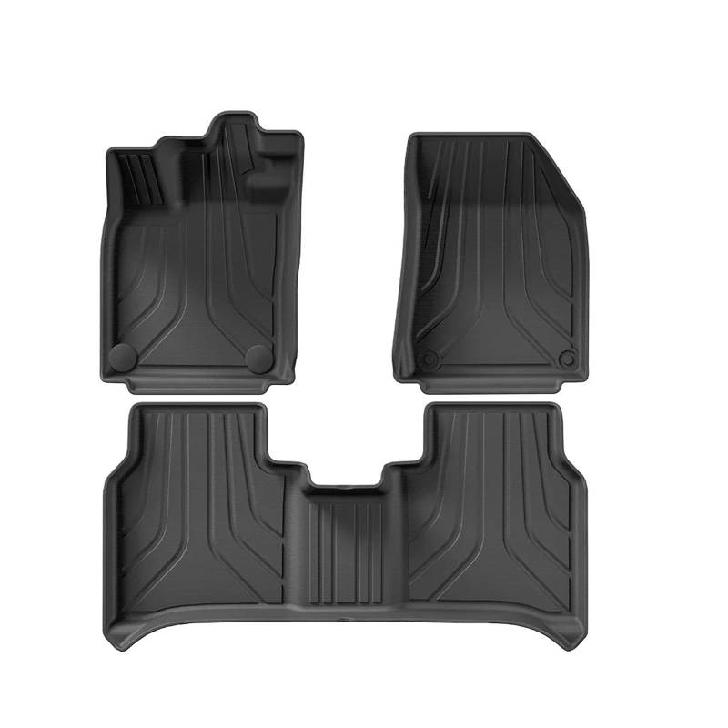 Auto Kofferraummatte Für ID.7 2024 Kofferraum Matte Fußmatten Allwetter Hinten Stamm Pad Cargo-Liner Sitz Zurück Anti Schmutzige Pads Kofferraumschutz Zubehör(Foot Pads) von HONGSHIZI