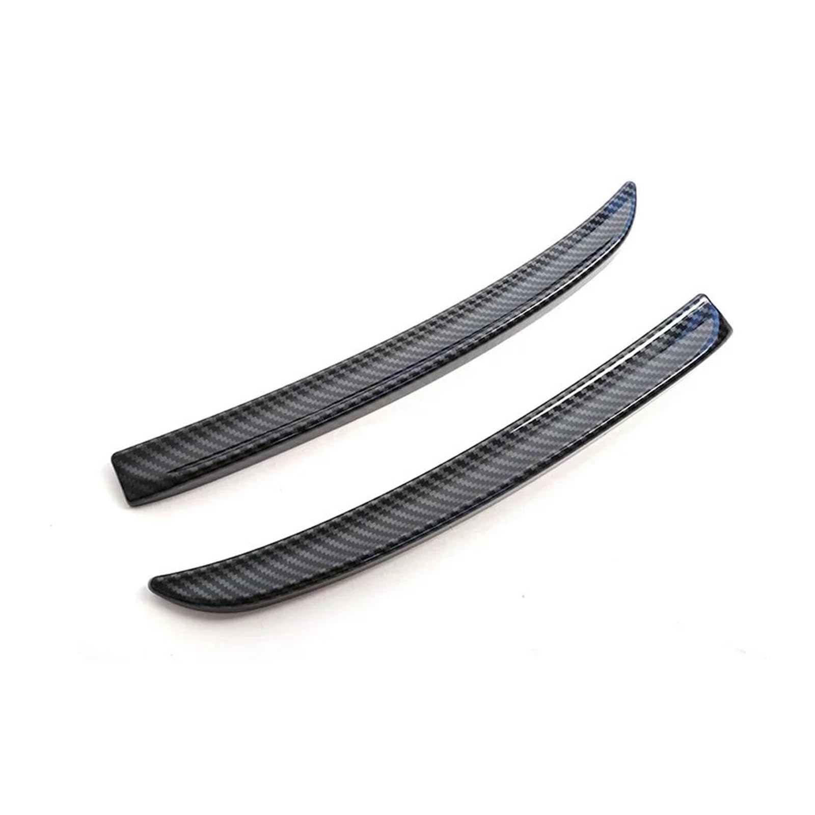 Auto Schwanz Spoiler Flügel Für C&ooper F56 F55 Lip Fins Spoiler Red Carbon Schwarz Auto Heckspoiler Verlängerung Farbe Auto Teil Styling 2pcs Dachspoilerflügel(3) von HONGSHIZI