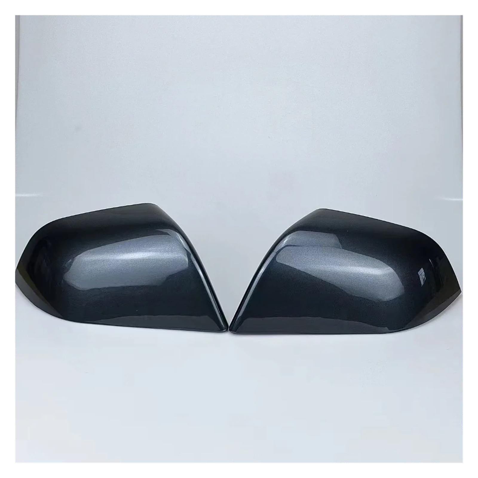 Auto Spiegelkappen 2Pcs Ersetzen Auto Zubehör Rückansicht Spiegel Shell Cap Gehäuse Flügel Tür Seite Spiegel Abdeckung Für Tesla Für Modell 3 Für Modell Y Außenspiegel(My Black) von HONGSHIZI