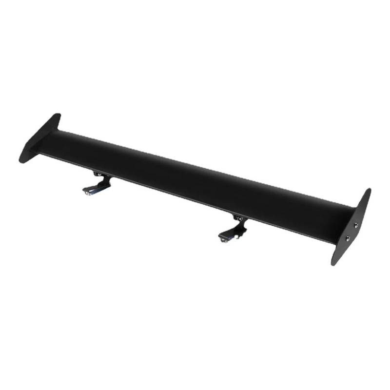 Heckspoiler Flügellippe 43''/110 cm Universal-Schrägheck-Schwarze Nicht Stanzende Luke Aus Aluminiumlegierung Verstellbarer GT-Heckspoiler Aus Aluminium Racing-Spoiler Kofferraumspoiler von HONGSHIZI