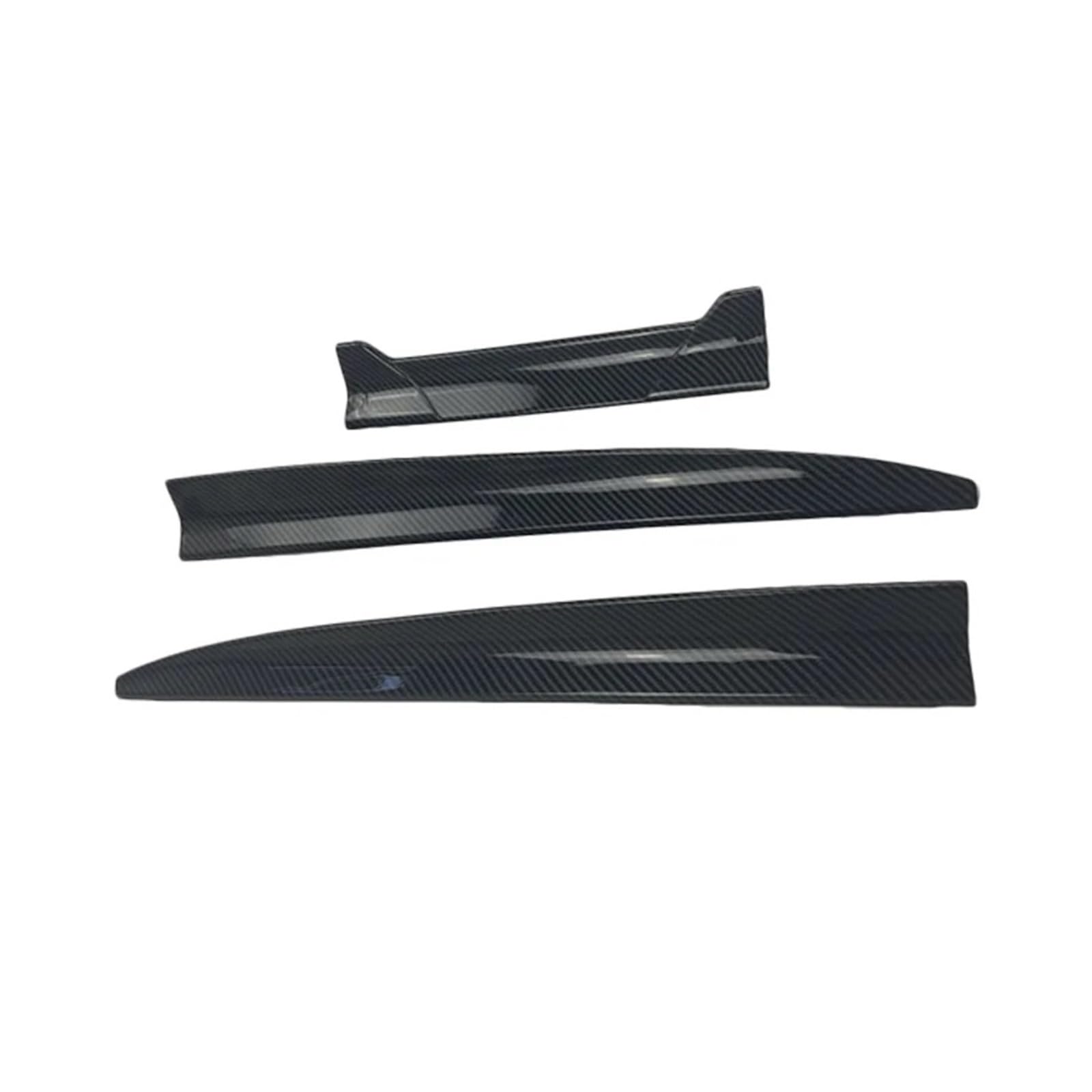 Heckspoiler Flügellippe Auto Dach Spoiler Heckspoiler Stamm Flügel DIY Refit Spoiler Poiler Flügel Racing Stamm AUT Auto Zubehör Universal Kofferraumspoiler(Style 1 Carbon Look) von HONGSHIZI