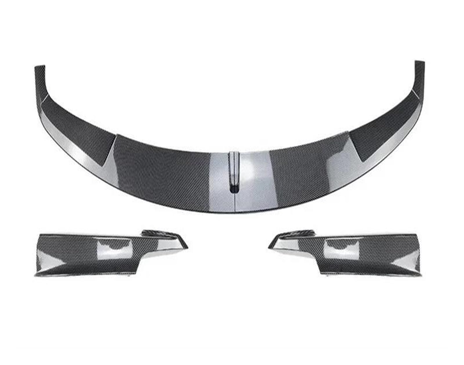 Heckspoiler Flügellippe Für 3er F30 F31 F35 Für M-Tech Für M-Sport 2012-2015 2016 2017 2018 2019 ABS CARBON FRONT SPOILER LIP SPLITTERS STOßSTANGE WIND KNFE ABDECKUNG LACK Kofferraumspoiler(ABS CARBON von HONGSHIZI