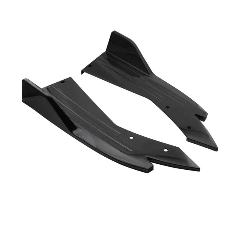 Heckspoiler Flügellippe Für E90 E46 F20 A4 B8 Für G&olf 5 6 7 Auto Heckschürze Diffusor Splitter Spoiler Canards Seite Röcke Abdeckung Kofferraumspoiler(Black) von HONGSHIZI