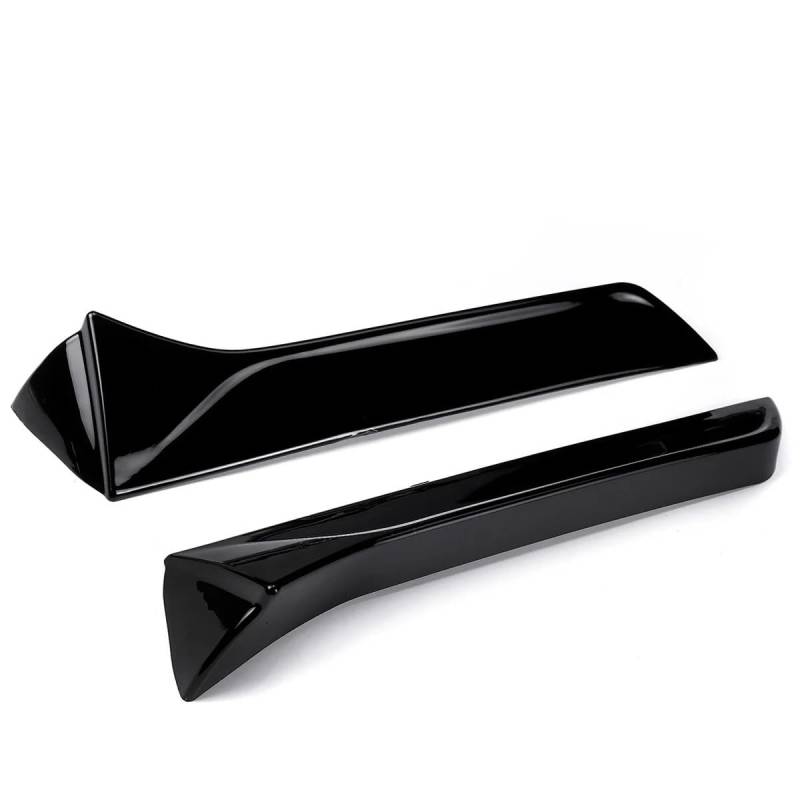 Heckspoiler Flügellippe Für Sitz Für Leon 5F Für FR Für Mk3 Für MK3.5 Auto Fenster Trim Lip Spoiler 5 Tür Hinten Dach Flügel Seite Rand Schwanz Klappe Hinten Stamm Lippe Kofferraumspoiler(Glossy Black von HONGSHIZI