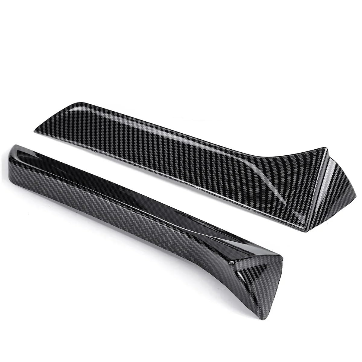 Heckspoiler Flügellippe Für Sitz Für Leon 5F Für FR Für Mk3 Für MK3.5 Auto Fenster Trim Lip Spoiler 5 Tür Hinten Dach Flügel Seite Rand Schwanz Klappe Hinten Stamm Lippe Kofferraumspoiler(Carbon Fiber von HONGSHIZI