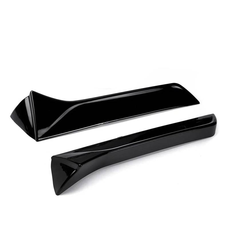 Heckspoiler Flügellippe Für Sitz Für Leon 5F Für FR Mk3 MK3.5 5 Tür Hinten Dach Flügel Seite Rand Schwanz Auto Fenster Trim Lip Spoiler Klappe Hinten Stamm Fenster Lippe Kofferraumspoiler(Glossy Black von HONGSHIZI