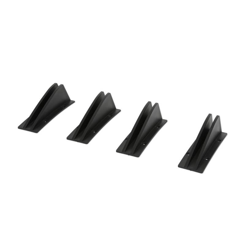 Heckspoiler Flügellippe Streifen Lip Spoiler Diffusor Splitter Kratzschutz Kohlefaser Astern Antikollisionsschutz Universal Auto Heckstoßstange Kofferraumspoiler(Black) von HONGSHIZI