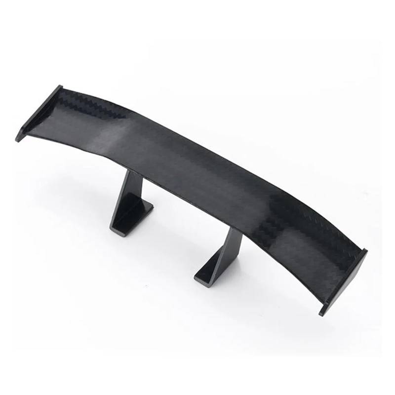 Heckspoiler Flügellippe Universal Car Tiny Tail Wing Schwarz ABS Heckflügel Spoiler Auto Umrüstwerkzeug Kofferraumspoiler von HONGSHIZI