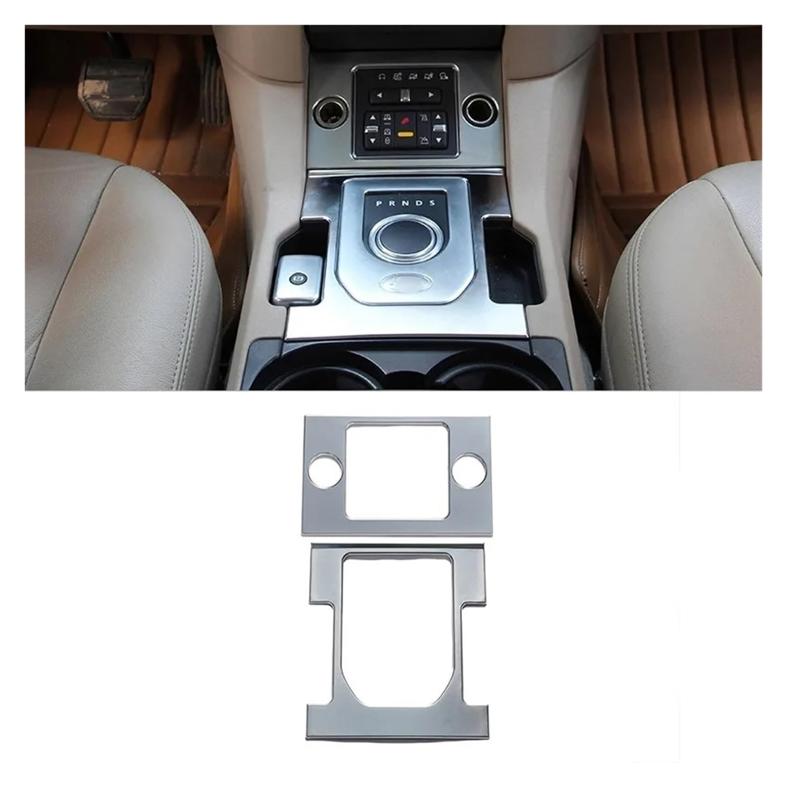 Interieur Mittelkonsole Für L&and Für R&Over Für D&ISCOVERY 4 LR4 2010 2011 2012 2013 2014 2015 2016 Auto Center Konsole Getriebe Shift Rahmen Abdeckung Trim Zubehör Control Panel Aufkleber(5) von HONGSHIZI