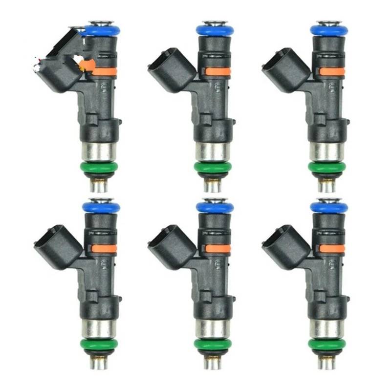 Kraftstoff Injektoren 6PCs Für A4 Tt 1,8 T Düse Hohe Impedanz Motor Einspritzung 1000Cao Cao 90LBE85 EV14 Kraftstoff Injektor 48mama Kraftstoffeinspritzdüse von HONGSHIZI