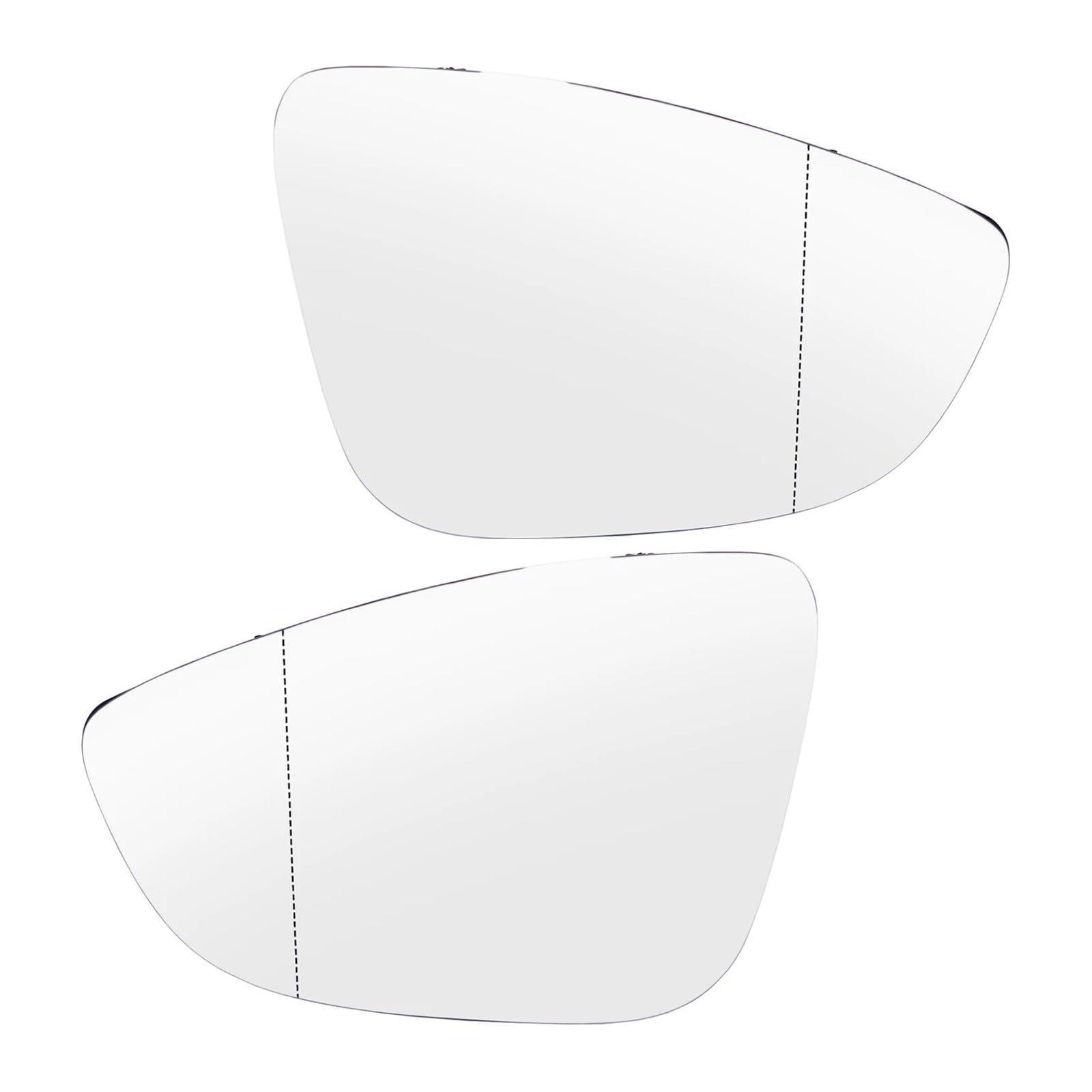 Spiegelglas Rechts Für J&etta 6 MK6 2011-2017 Für C&-C Für P&assat B7 Für S&cirocco Für E&OS Für Auto Erhitzt Seite Spiegel Glas Tür Flügel Rückspiegel Glas Außenspiegel Glas Links(Pair) von HONGSHIZI