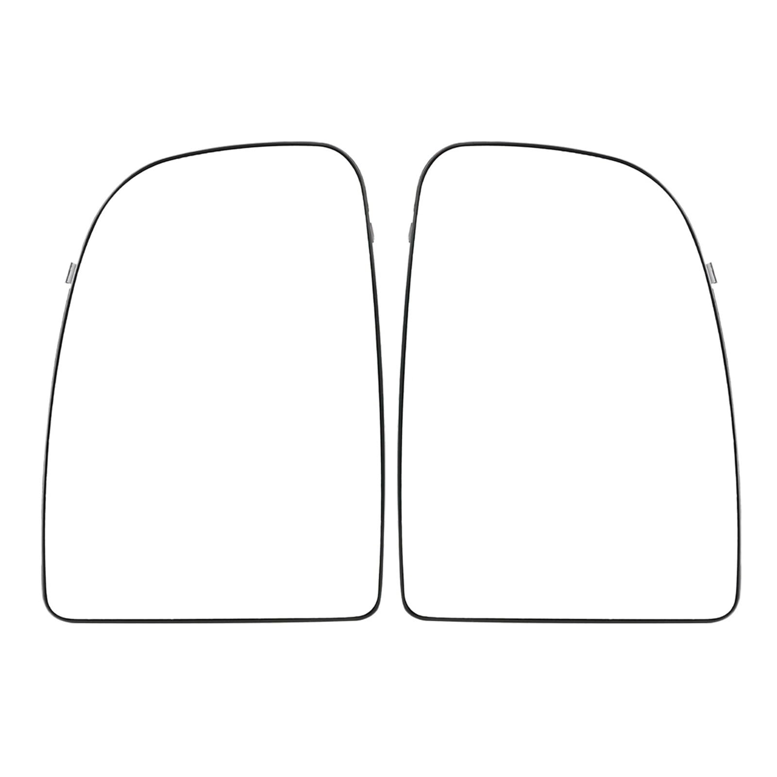 Spiegelglas Rechts Für R&am Für ProMaster 2014-2023 2017 2018 2019 2020 2021 2022 Auto Links Rechts Flügelspiegelglas Beheizt Fahrer Beifahrerseite Ober Unter Außenspiegel Glas Links(Upper Pair) von HONGSHIZI