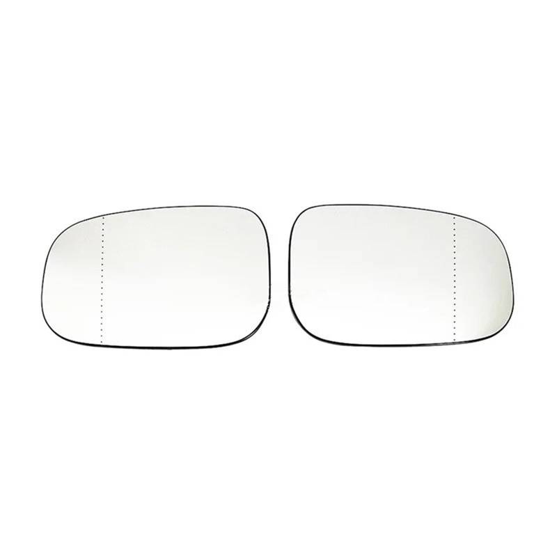 Spiegelglas Rechts Für V&olvo C30 C70 S40 Für S60 V50 Auto Seite Rückspiegel Glas Anti-Fog-Abtauung Tür Flügel Spiegel Rückspiegel Glas Außenspiegel Glas Links(Left Heat) von HONGSHIZI