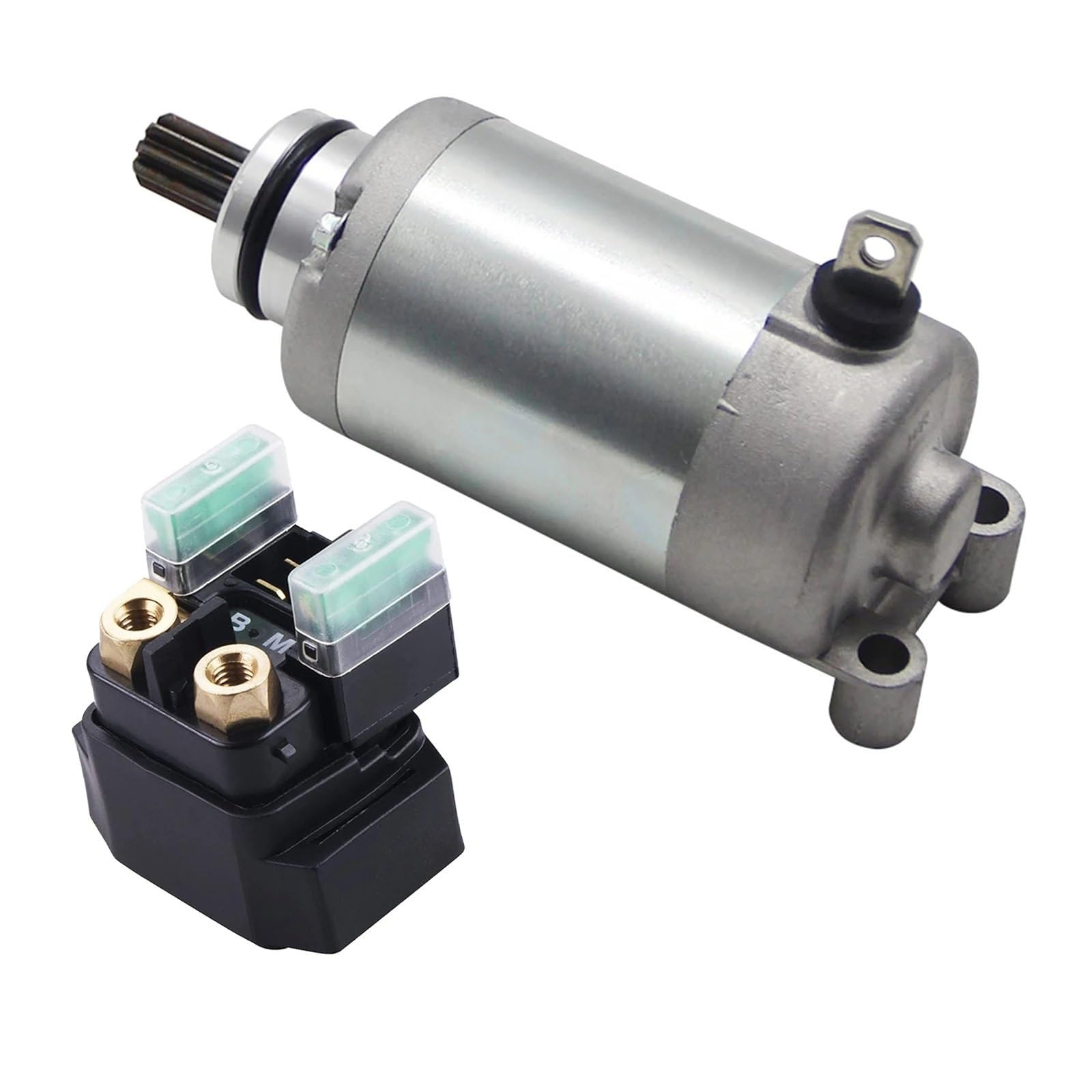 Anlasser Starter Relais Für WR250F WR 250 2003-2013 Motos Zubehör 5UM-81890-10-00 5TJ-81940-12-00 Starter Motor Und Relais Set Roller Anlasser Starter von HONGYISM