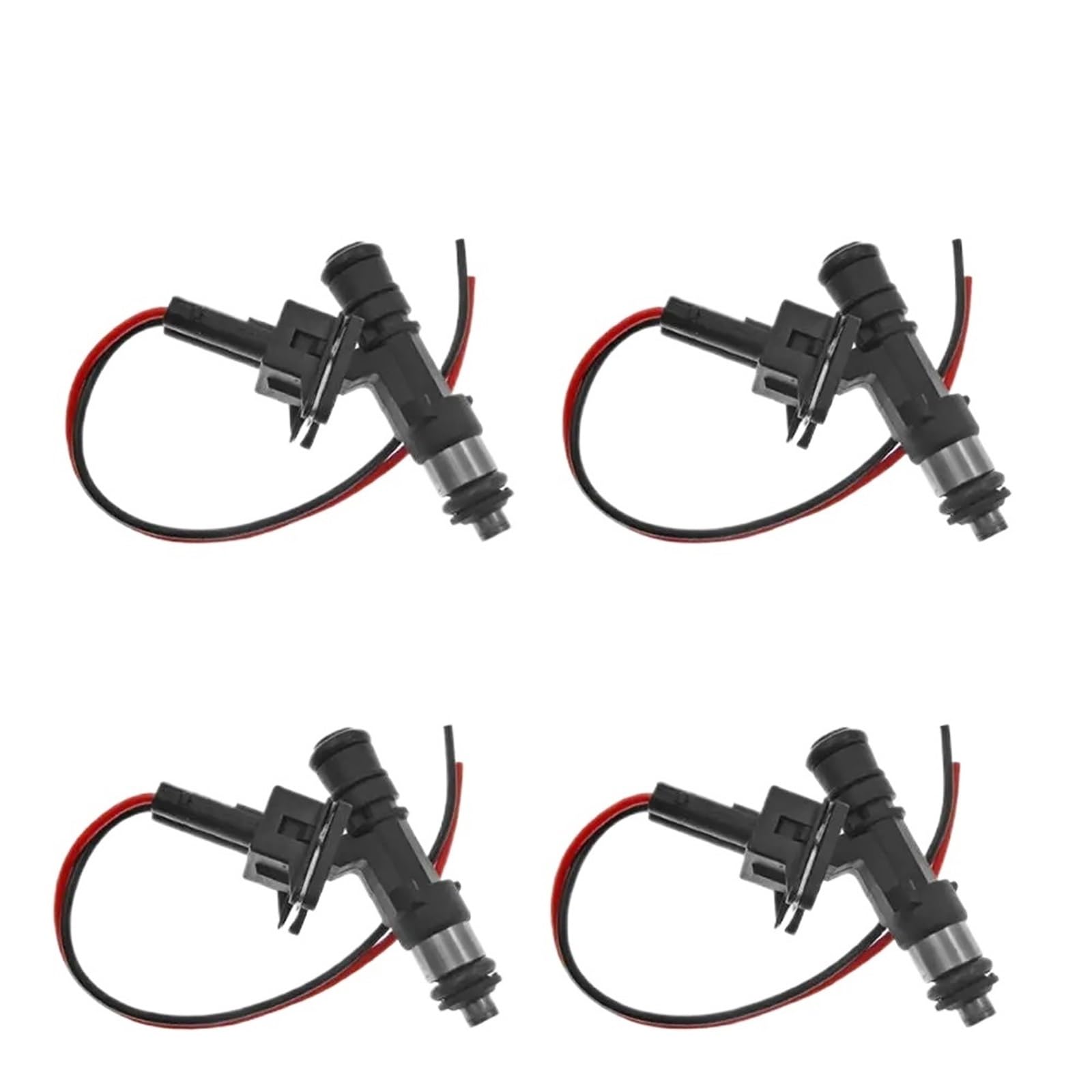 Auto Injektordüse 4 Stück Kraftstoff Injektor Düse Stecker & Stecker 0280158017 Für Lada Für Kalina Für Priora 1,6 1,7 113201002 Einspritzdüsen(4 Set) von HONGYISM