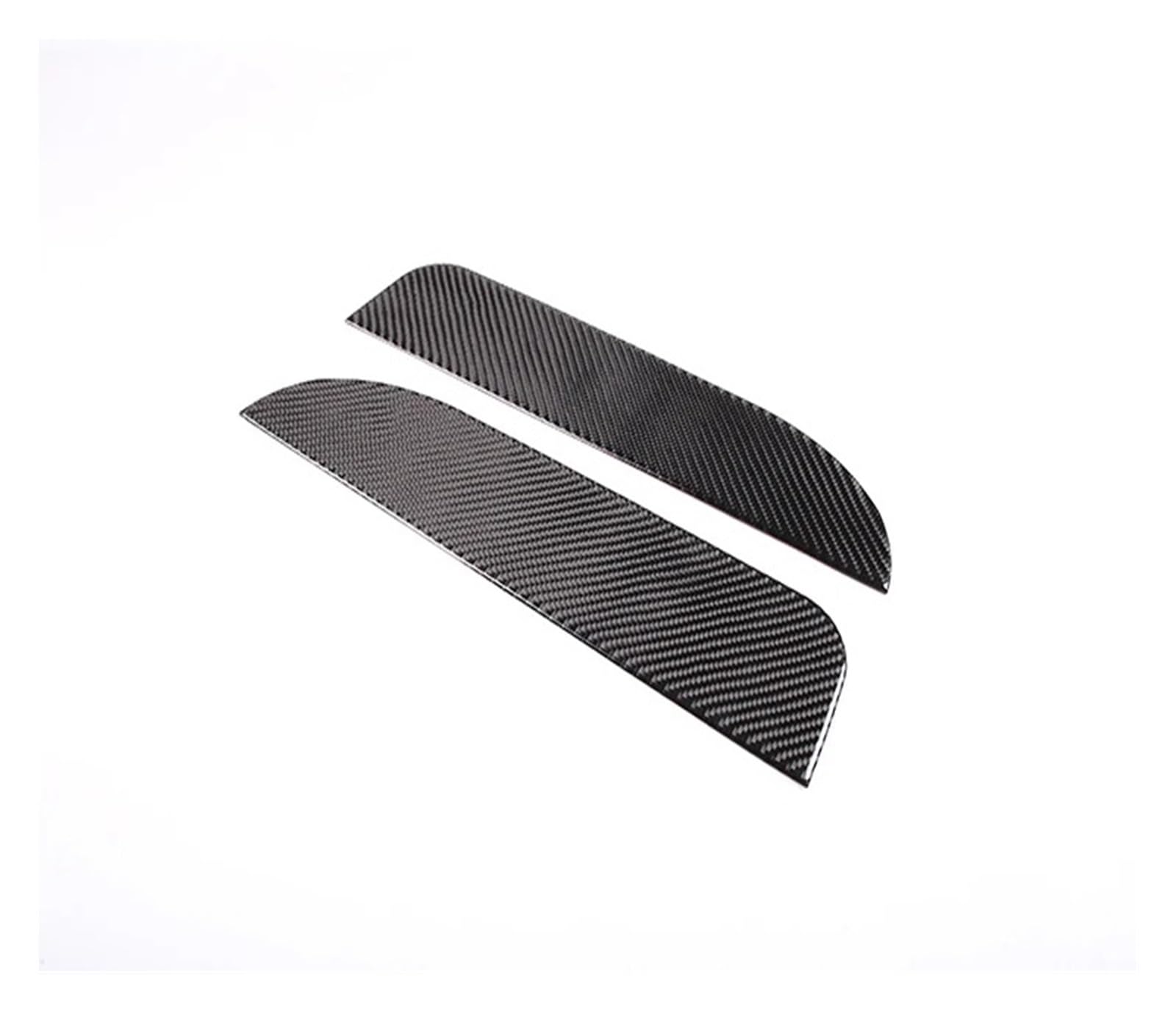 Auto Innendekoration 4Pcs Für Fiat Für 500 2011-2022 Auto Innen Tür Panel Anti-Kick Abdeckung Aufkleber Trim Auto Zubehör Weichen Carbon. Auto Zubehör Innenraum(Style B) von HONGYISM