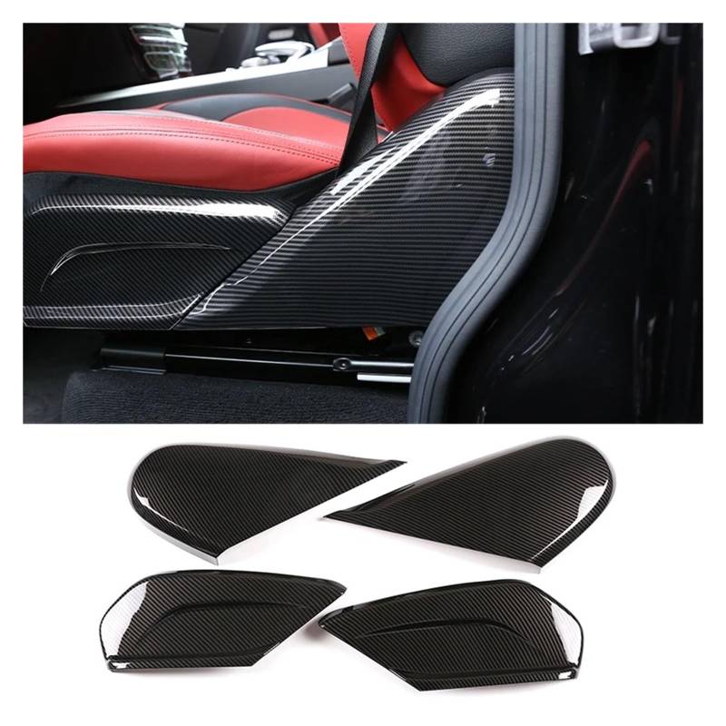 Auto Innendekoration ABS Carbon Fiber Interior Kit Für Benz Für G-Klasse W464 2019 2020 2021 2022 Dashboard Konsole Getriebe Shift Panel Abdeckung Trim Aufkleber Auto Zubehör Innenraum(J) von HONGYISM