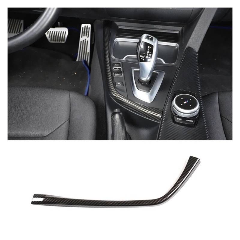 Auto Innendekoration Für 3 4 Serie F30 F31 F32 F35 2013-2019 ABS Carbon Faser Innen Kit Dashboard Konsole Dekoration Abdeckung Trim Aufkleber Auto Zubehör Innenraum(X) von HONGYISM