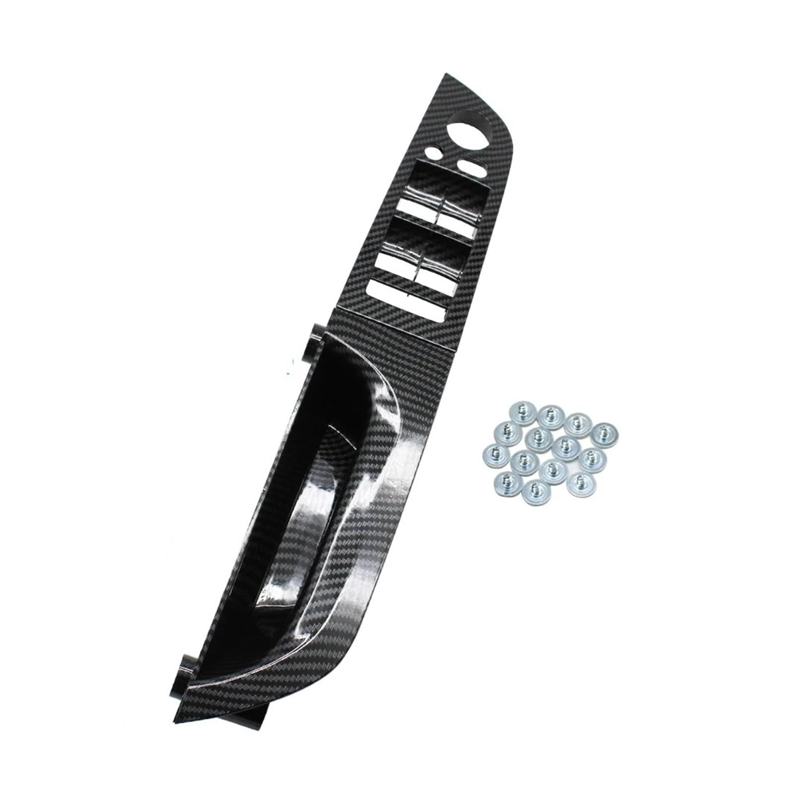 Auto Innendekoration Für 3 Serie E90 E91 316 318 320 325 328 2004-2012 LHD Links Fahrer Carbon Fiber Innen Tür Pull Griff Armlehne Panel Vollen Satz Auto Zubehör Innenraum(37.5 High-end) von HONGYISM