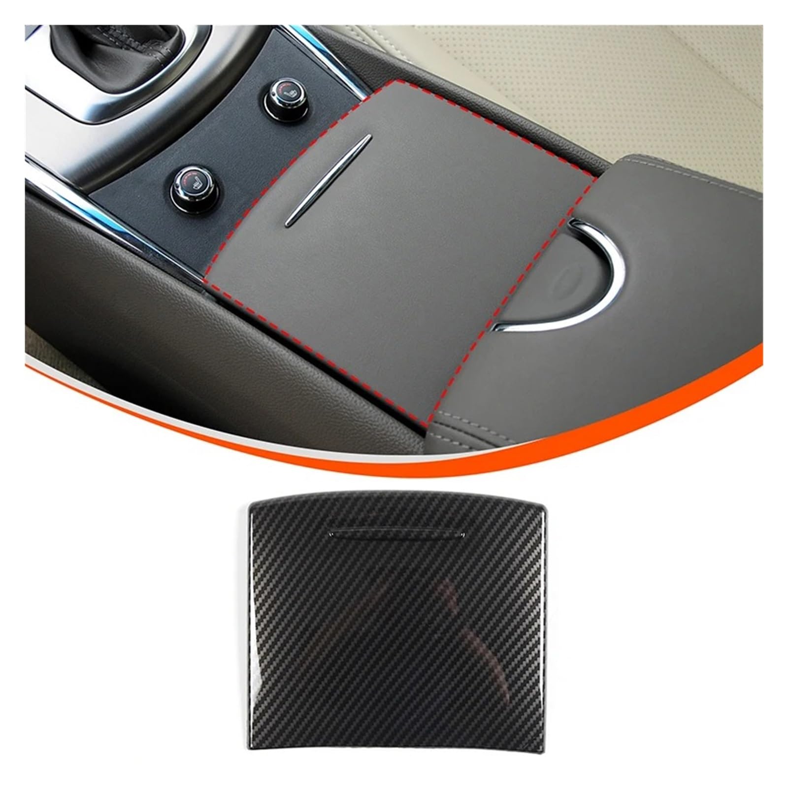 Auto Innendekoration Für Infiniti G25 G37 2007-2013 Auto Center Control Getriebe Shift Panel Lenkrad Trim Aufkleber Auto Zubehör ABS Carbon Faser Auto Zubehör Innenraum(Style 7 For 2009-13) von HONGYISM