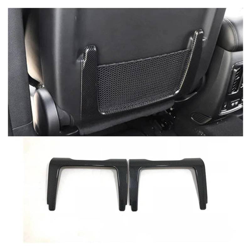 Auto Innendekoration Für Jeep Für Grand Für Cherokee 2014 15 16 17 18 19 2020 ABS Chrom/Carbon Auto Schaltknauf Rahmen Panel Trim Rahmen Aufkleber Zubehör Auto Zubehör Innenraum(C) von HONGYISM