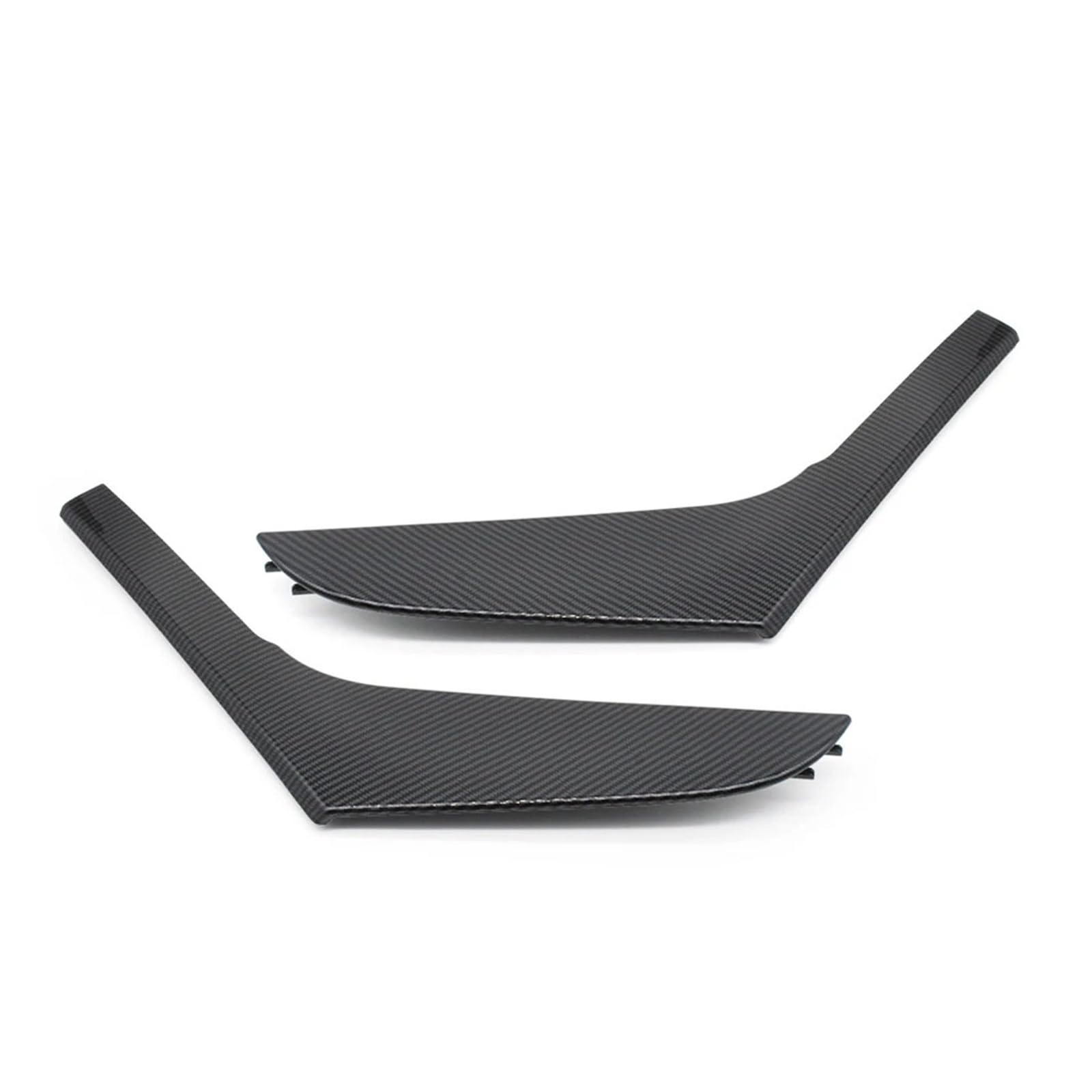 Auto Innendekoration Für VW Für Golf 6 Für GTI MK6 2009 2010 2011 2012 2013 2014 Auto Innentür Links Rechts Pull Griff Abdeckung Trim Schwarz Auto Zubehör Innenraum(Carbon 2pcs) von HONGYISM