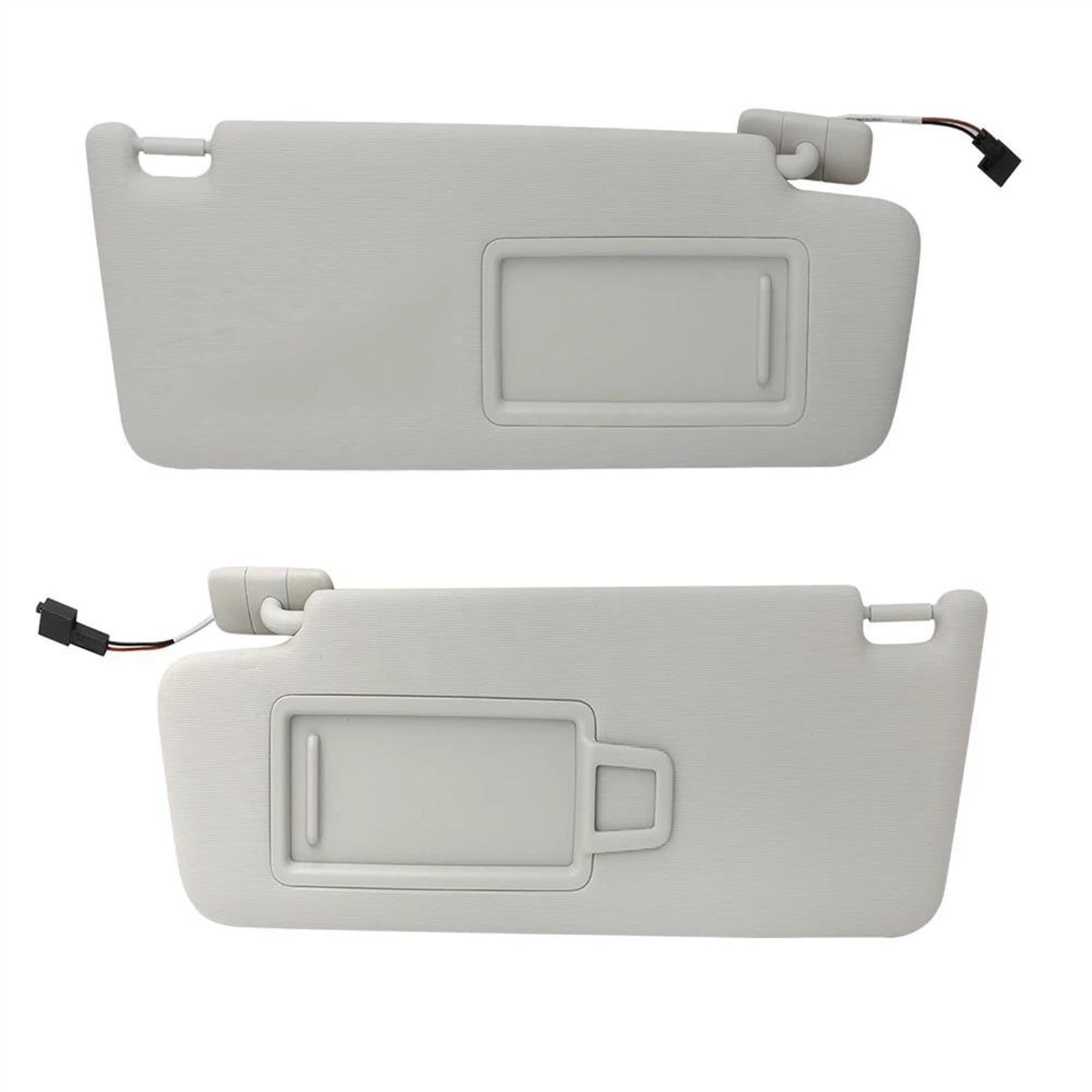 Auto Sonnenblende Sonnenschutz Auto Front Sonnenblende Panel Mit Make-Up Spiegel Für VW Für Golf MK7 Für E-Golf Für Golf Für Sport Für Van(Left and Right) von HONGYISM