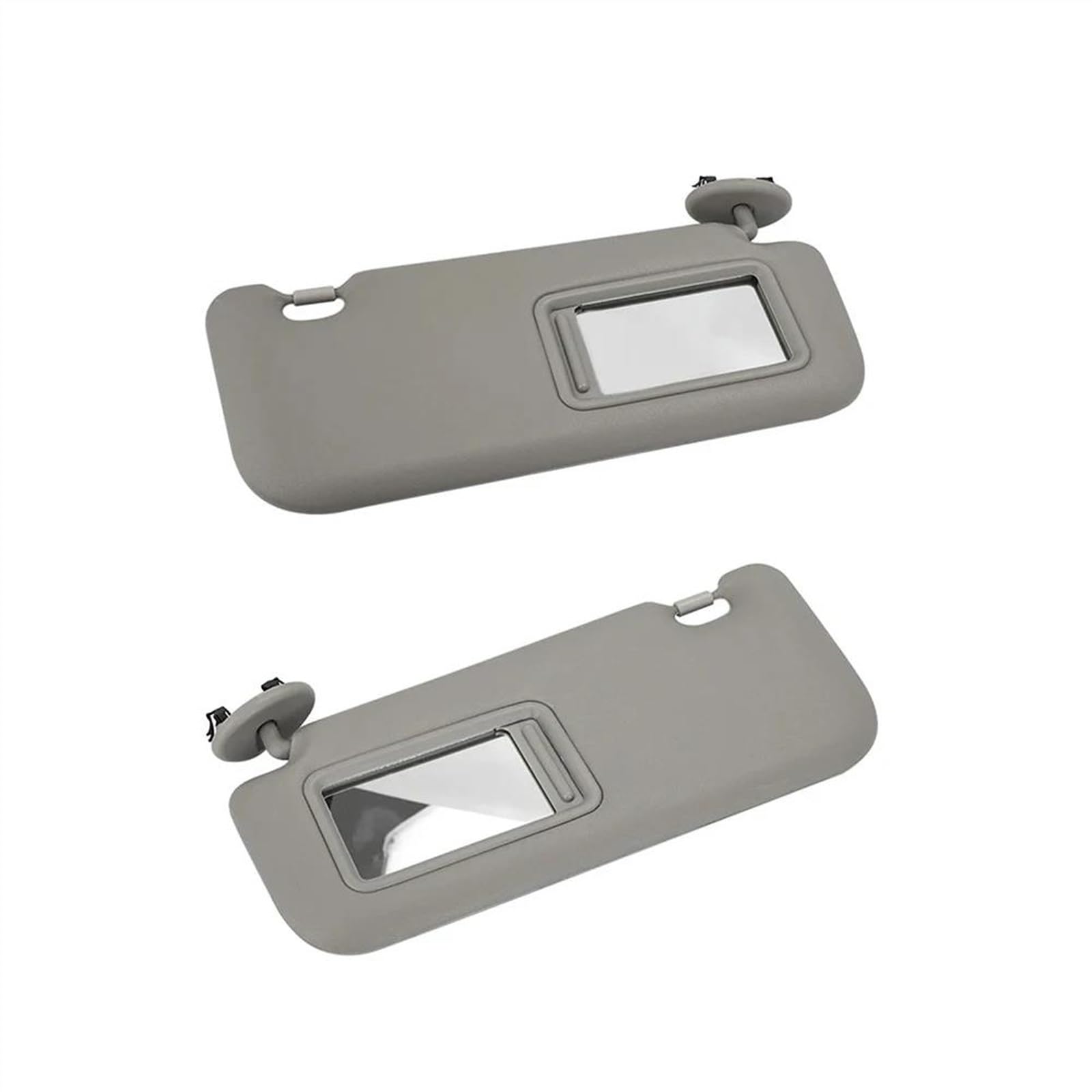 Auto Sonnenblende Sonnenschutz Auto-Innensonnenblende Mit Spiegel Für Toyota Für Auris Für Corolla 2010 2011 2012 2013, Linke Rechte Seite, Fahrer-/Beifahrerseite(Grey A Pair) von HONGYISM