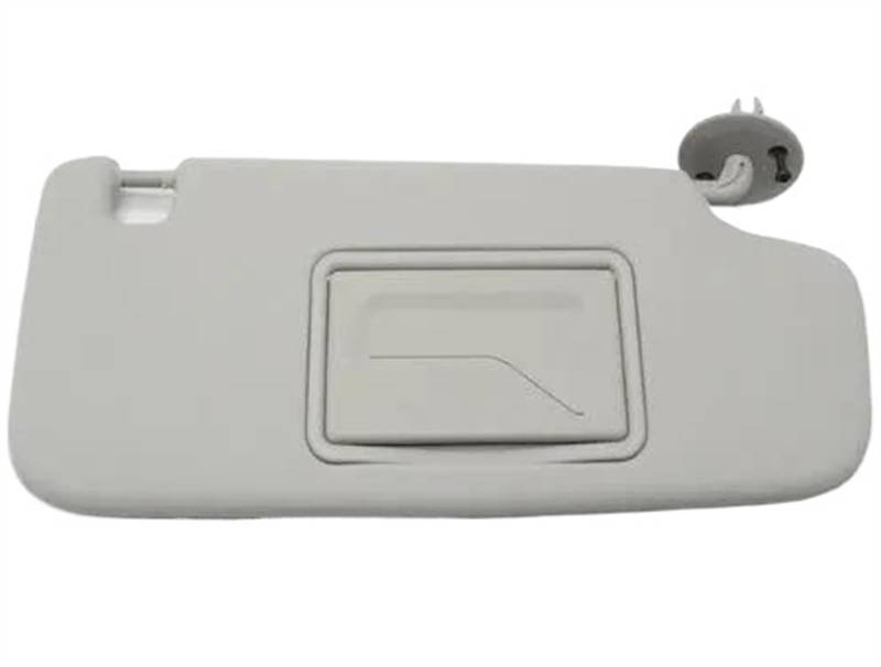 Auto Sonnenblende Sonnenschutz Für Chevrolet Für Sonic 2012-2020 Für Spark 2011-2022 Innen Sonnenblende Mit Spiegel Front Visier Auto Zubehör(Grey Right Cover) von HONGYISM