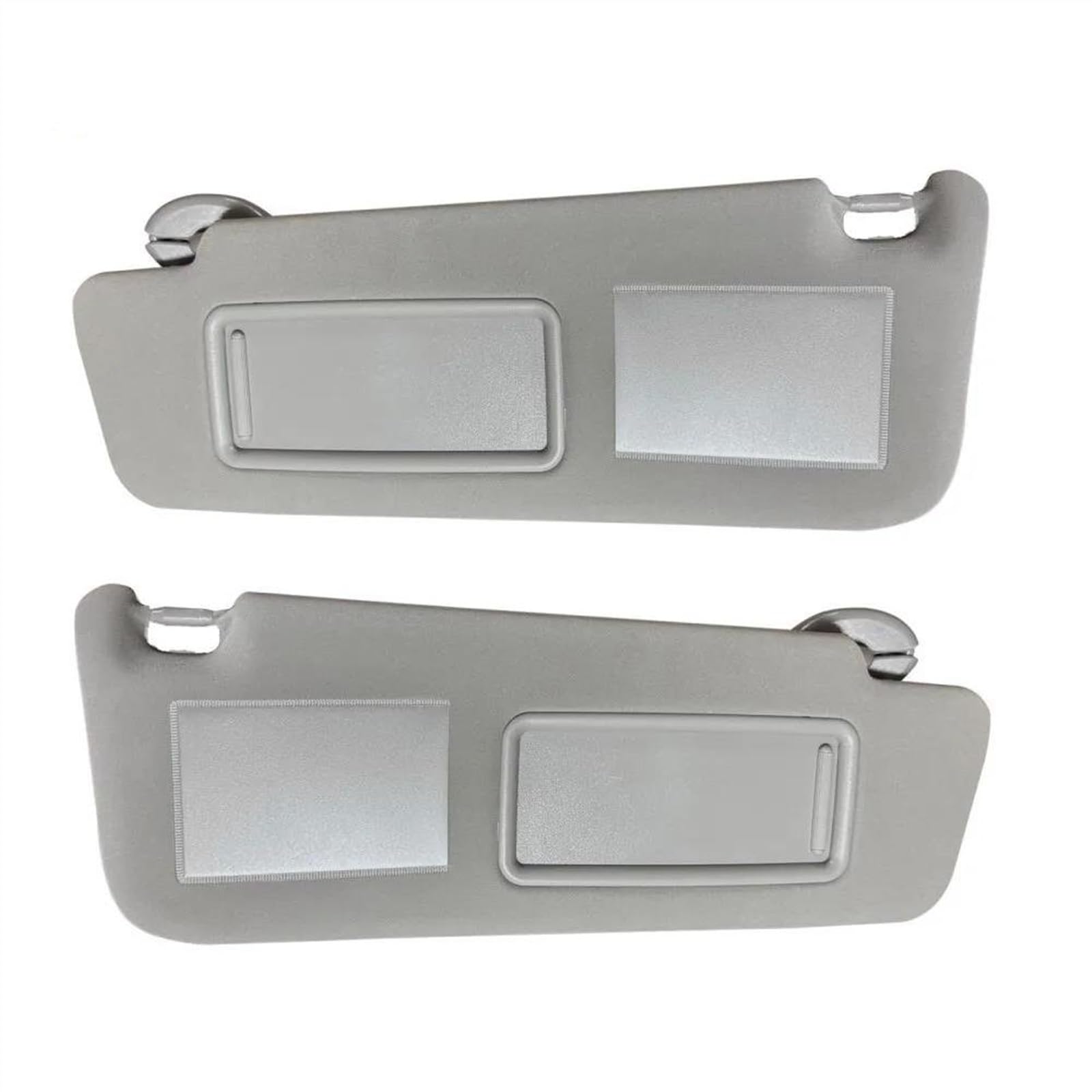 Auto Sonnenblende Sonnenschutz Für Toyota Für Land Für Cruiser J12 2002 2003 2004 2005 2006 2007 2008 2009 Sonnenblende Grau Beige Linke Seite Rechte Seite(A Pair of Gray) von HONGYISM