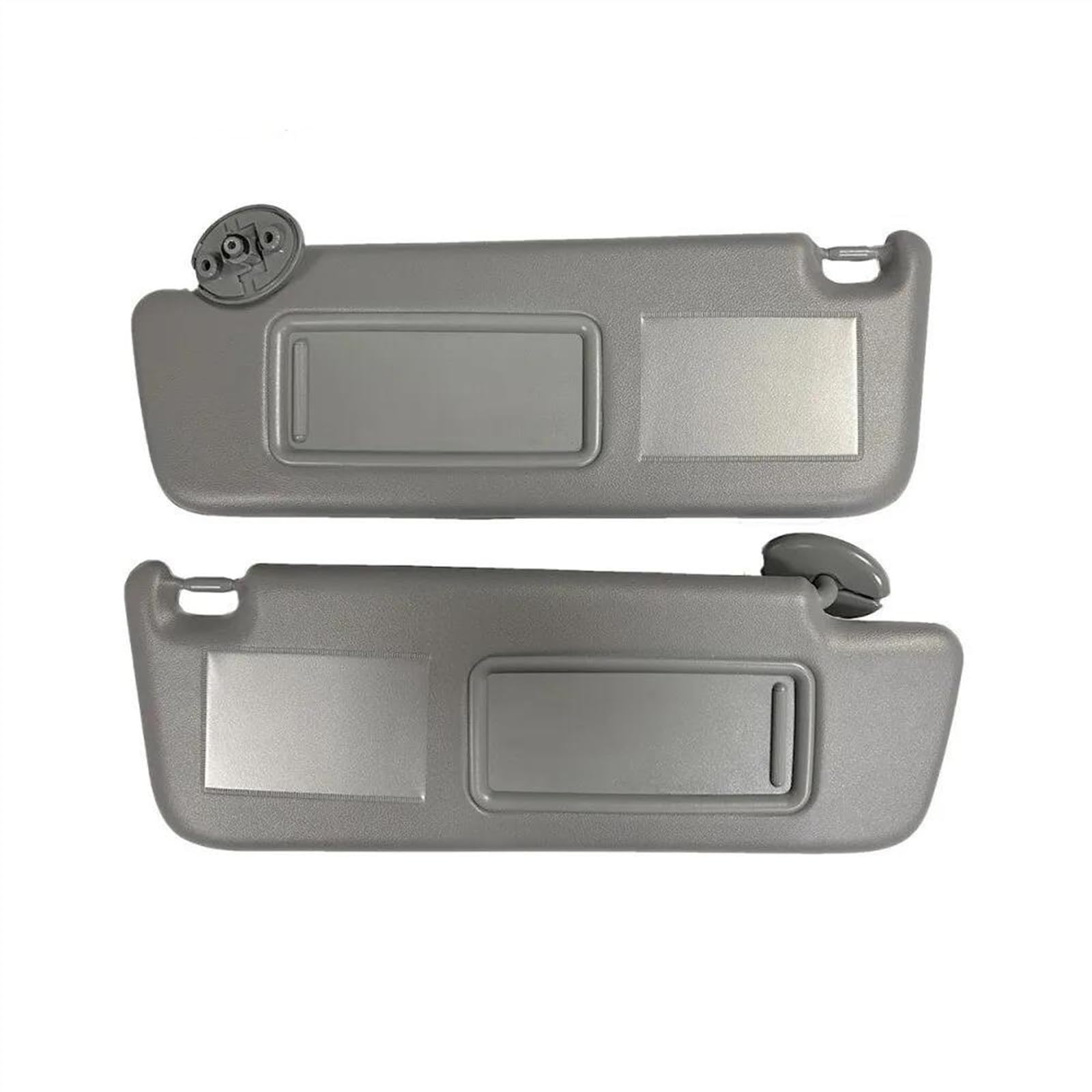 Auto Sonnenblende Sonnenschutz Sonnenblende Links Rechts Fahrerseite Für Toyota Für Land Für Cruiser Für Prado Für GRJ12 Für KDJ120 2002-2007 2008 2009 2010(Grey Left and Right) von HONGYISM