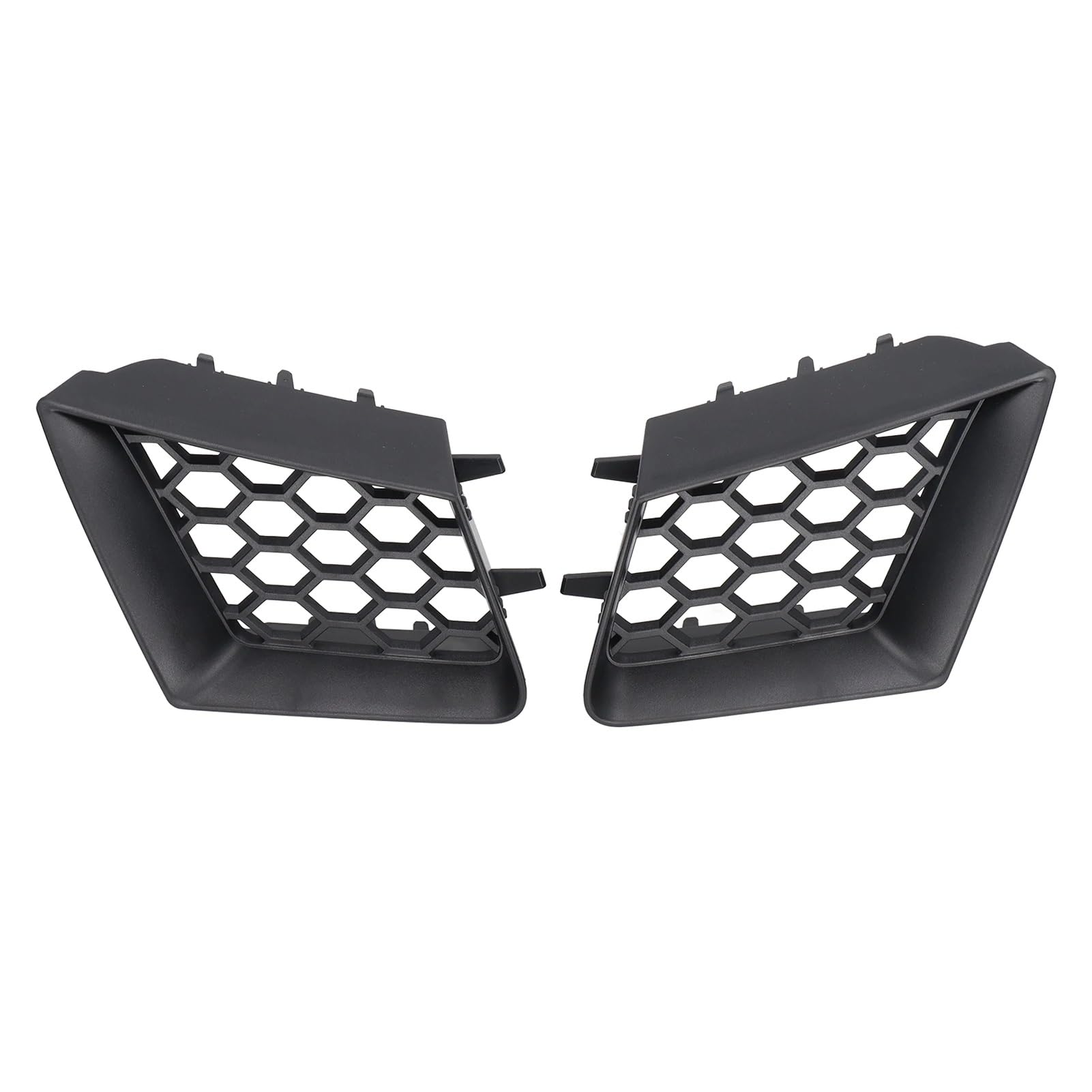 Front Kühlergrille 2 Stücke Für Seat Für Ibiza Für Cordoba 6L 2002 03 04 05 06 07 08 2009 Front Stoßstange Oberen Grill Links Rechts Matte Schwarz Ersatz Auto Kühlergrill von HONGYISM