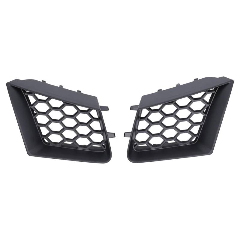 Front Kühlergrille 2 Stücke Für Sitz Für Ibiza Für Cordoba 6L 2002 03 04 05 06 07 08 2009 Frontschürze Oberen Grill Links Rechts Matt Schwarz Ersatz Auto Kühlergrill von HONGYISM