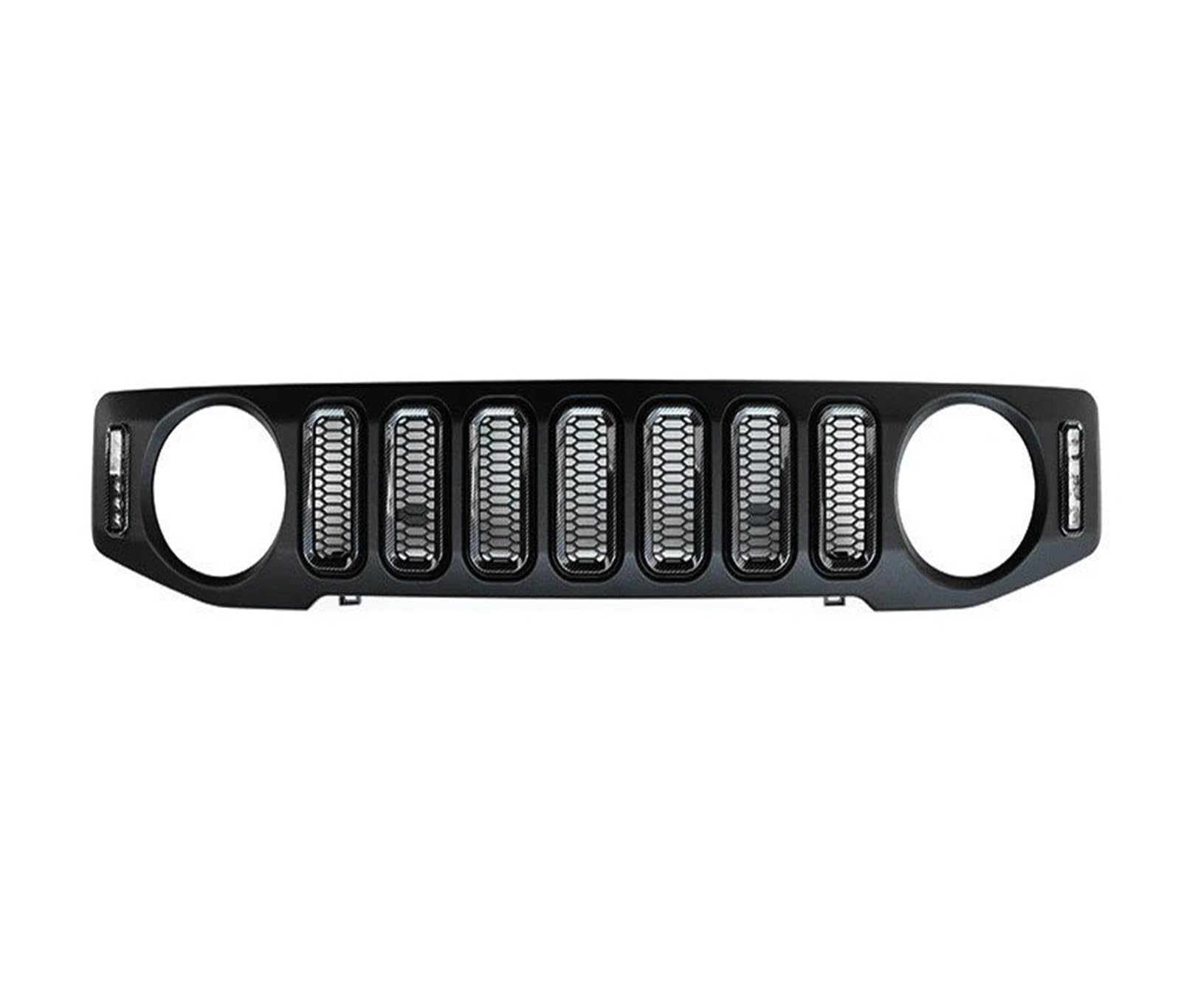 Front Kühlergrille Auto Front Stoßstange Grills Honeycomb Mesh Kühlergrill Abdeckung Für Suzuki Für Jimny JB64 JB74 2019 2020 2021 2022 2023 2024 Auto Kühlergrill(F-Style) von HONGYISM