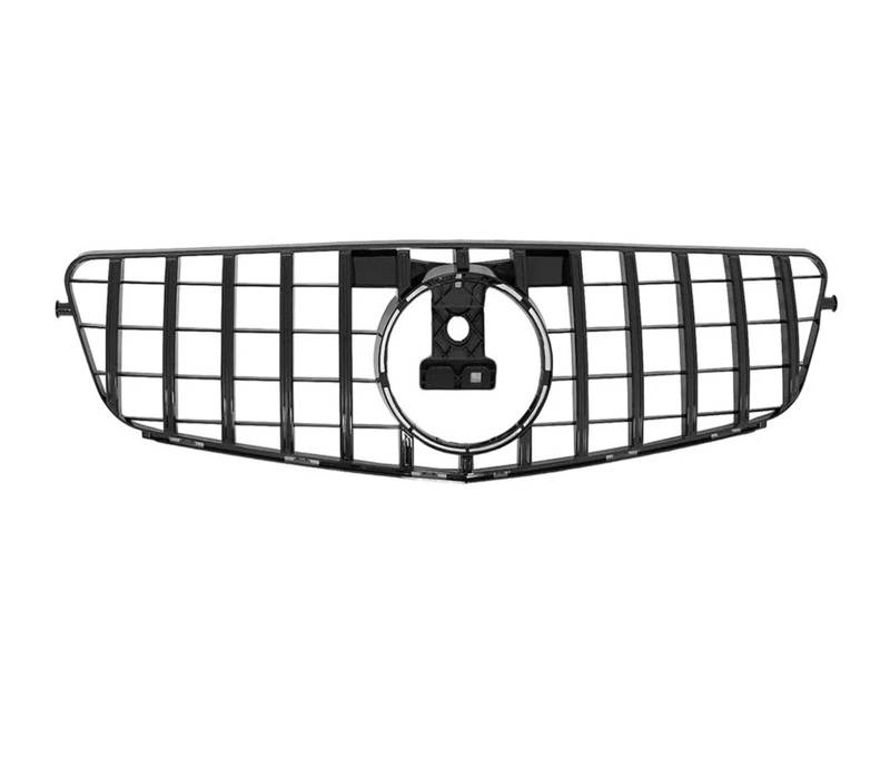 Front Kühlergrille Frontgrill Für Benz W204 Kühlergrill Für C-Klasse C204 S204 2007–2014, C180 C200 C250 C300 C350, Diamant Für AMG Für GT-Stil Auto Kühlergrill(GT-Black) von HONGYISM