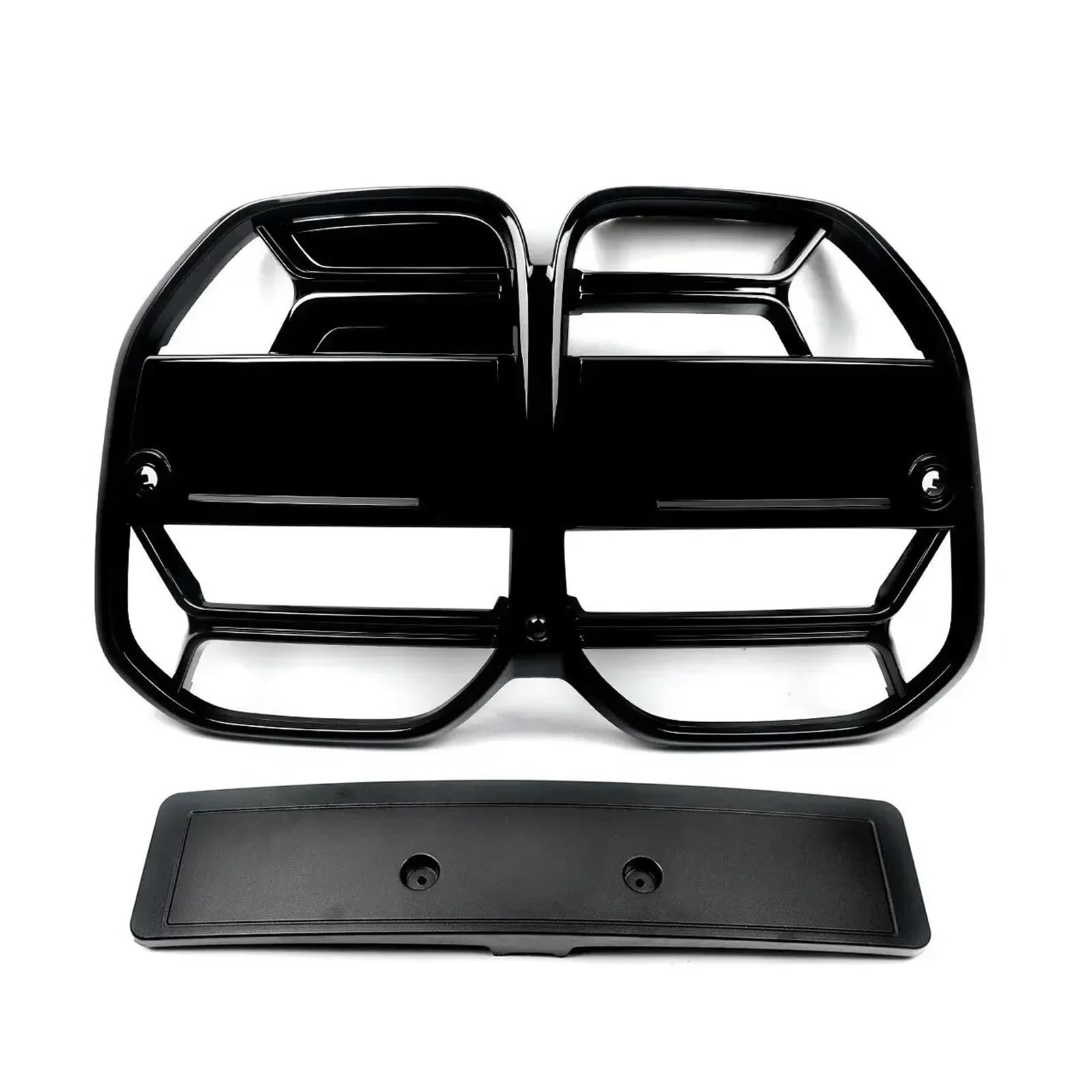 Front Kühlergrille Frontgrill Für Die Stoßstange Für CSL-Stil Für 4er-Serie G22 G23 2021 2022 2023 Schwarz Glänzend Für Autozubehör Frontgrill Auto Kühlergrill von HONGYISM