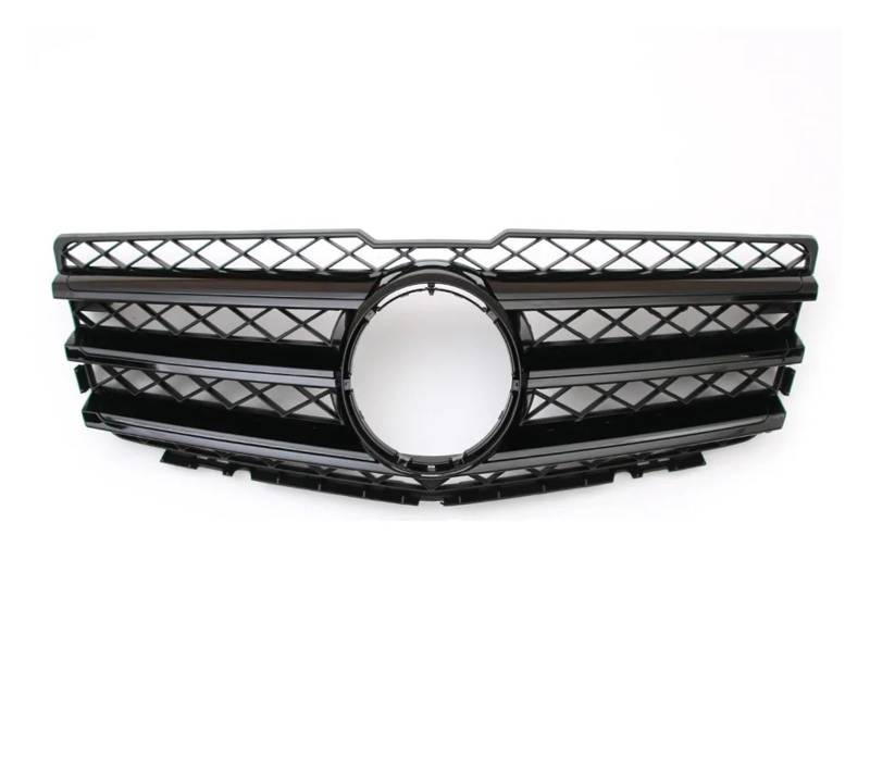 Front Kühlergrille Frontstoßstangengrill In Glänzendem Schwarz Für Benz Für GLK-Klasse X204 2008 2009 2010 2011 2012 GLK280 GLK300 GLK350 Obere Gitter Im Diamant-Stil Auto Kühlergrill(FLC-Glossy Black von HONGYISM