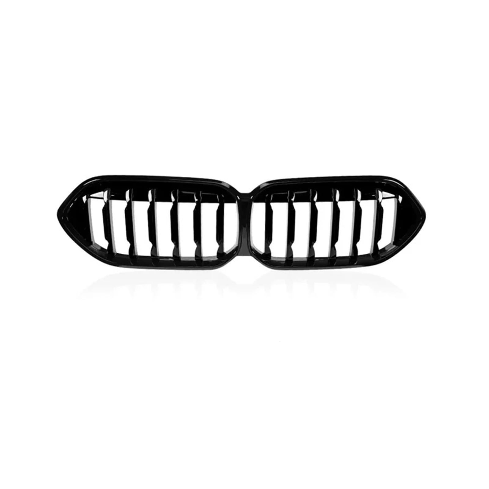 Front Kühlergrille Für 2er F44 216d 218i 220i 228i M235i Für Gran Für Coupe 2020-2024 Renngrills Diamant-Stil Frontnierengrill-Kits Tuning Auto Kühlergrill(Black Single Slat) von HONGYISM