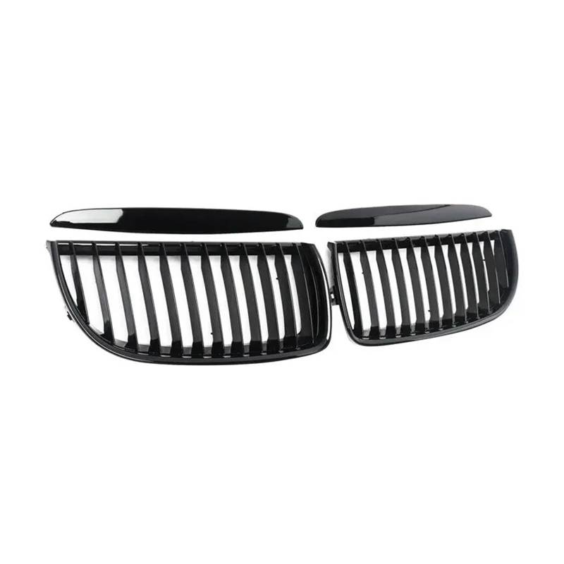 Front Kühlergrille Für 3er E90 E91 Pre-Facelift 2005 2006 2007 2008 Racing Grill Glänzend Schwarz Auto Vorne Niere Einzellamellen Grill Racing Grills Auto Kühlergrill von HONGYISM