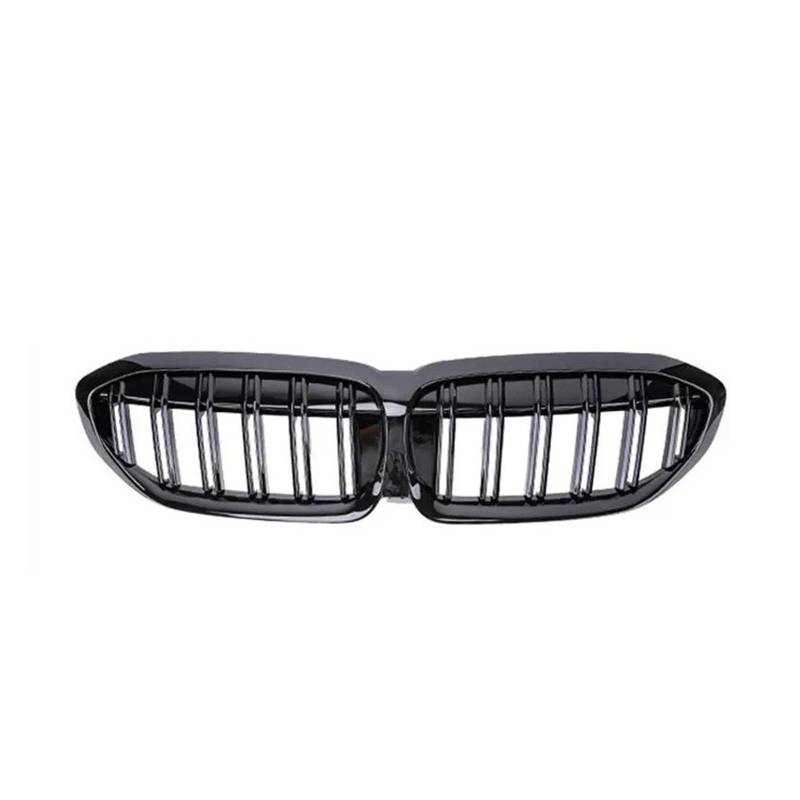 Front Kühlergrille Für 3er G20 318i 320i M340i Für M3 2019 2020 2021 2022 2023 Kühlergrill SCHWARZ Frontnierengrill Sport Auto Kühlergrill(19-22 II No Hole) von HONGYISM