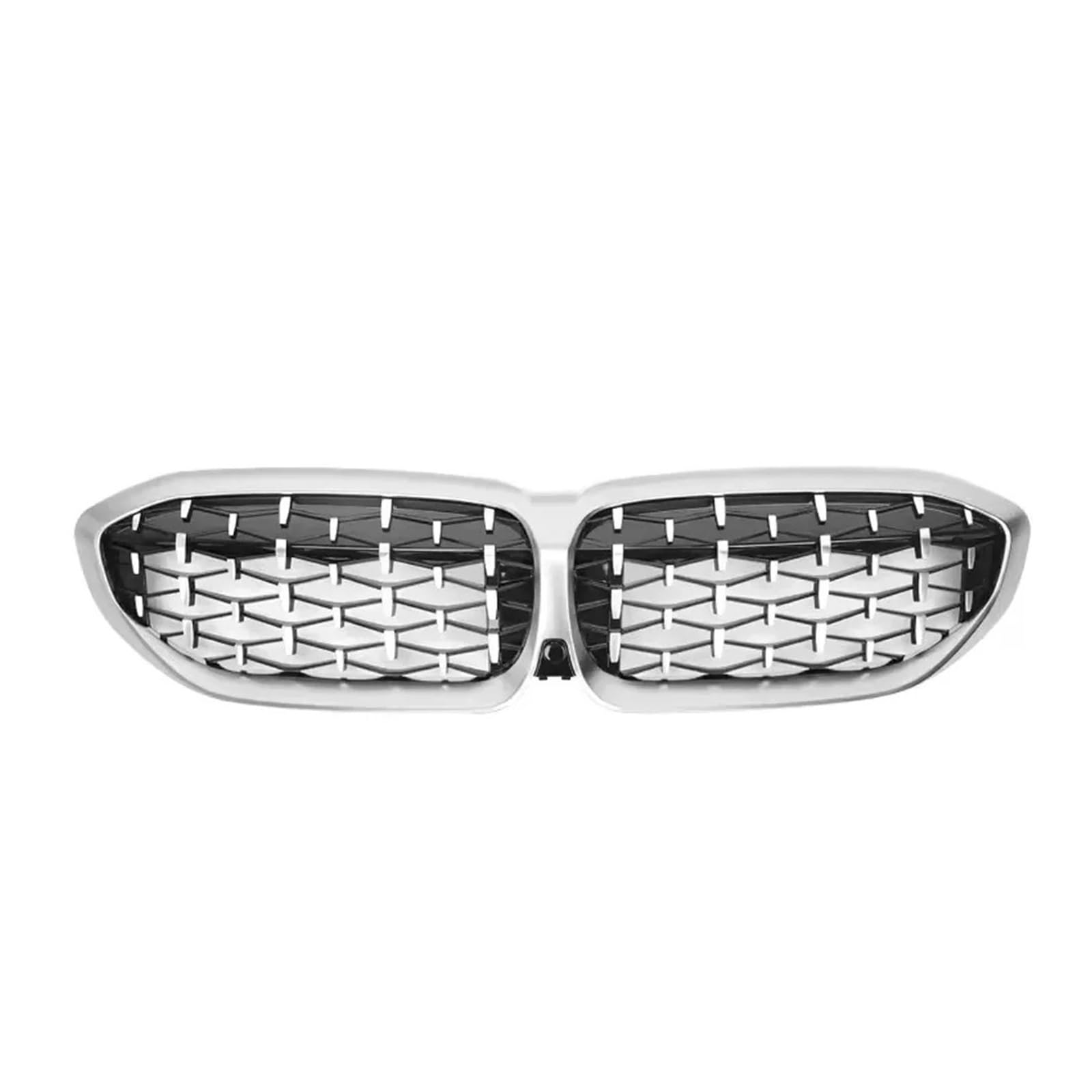 Front Kühlergrille Für 3er G20 G21 2019 2020 2021 2022 318i 320i 320d 330i 340i 340d Sport Frontstoßstange Nierengrill Diamanten Style Grille Auto Kühlergrill(Diamond-ChromeSilver) von HONGYISM