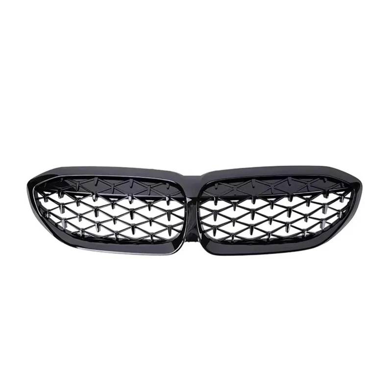 Front Kühlergrille Für 3er G20 G21 2019 2020 2021 2022 318i 320i 320d 330i 340i 340d Sport Frontstoßstange Nierengrill Diamanten Style Grille Auto Kühlergrill(Diamond-Gloss Black) von HONGYISM