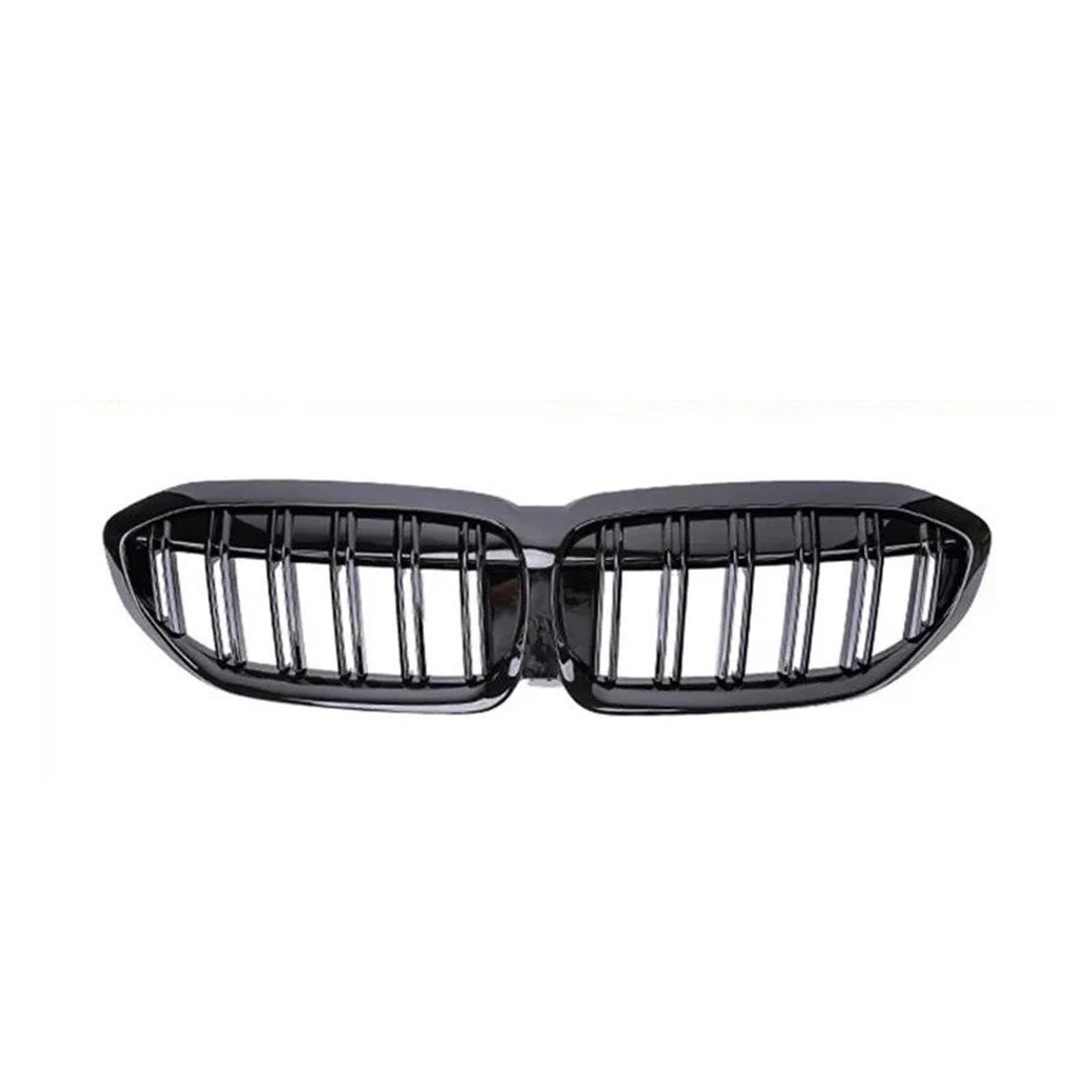 Front Kühlergrille Für 3er G20 Kühlergrill SCHWARZ 318i 320i M340i Für M3 2019 2020 2021 2022 2023 Frontnierengrill Sport Auto Kühlergrill(19-22 Dual Slat) von HONGYISM