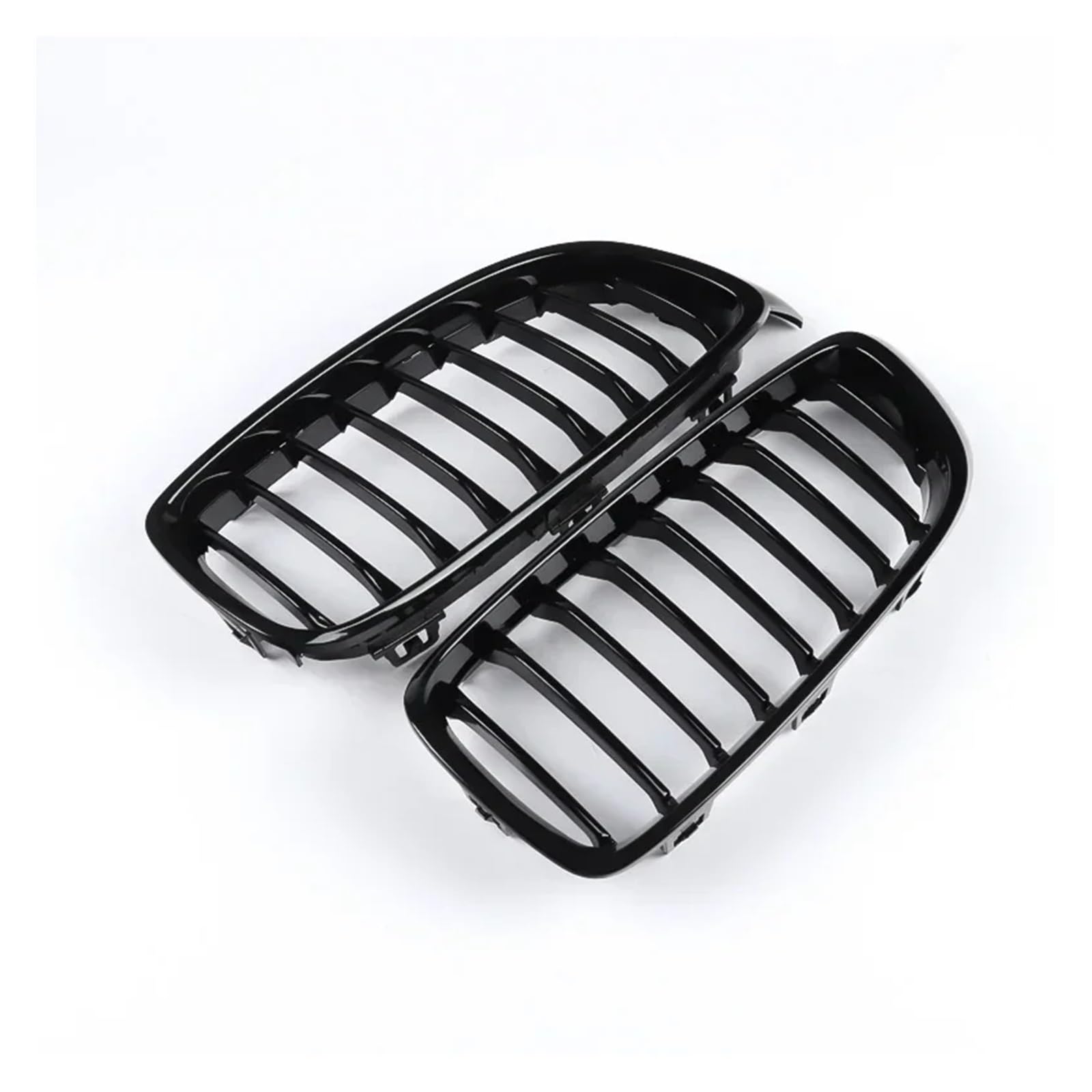 Front Kühlergrille Für 4 Series F32 F33 F36 F82 F83 2013-2020 420i 428i 430i 435i 440i 418d Für M4 Style Frontnierengrill Doppellamellen Auto Kühlergrill(Style B) von HONGYISM