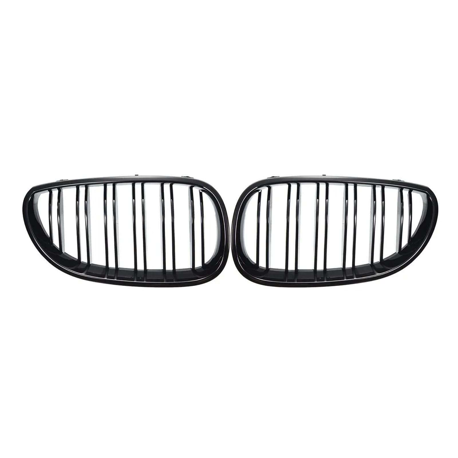 Front Kühlergrille Für 5 Series E60 E61 Für M5 520I 535I 550I 2003-2010 Limousine Auto Front Nierengrill Grill Glänzend Schwarz Racing Kühlergrill Auto Kühlergrill von HONGYISM