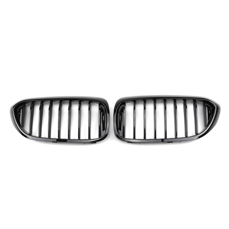 Front Kühlergrille Für 5 Series G30 G38 525I 530I 540I 550I 217 2018 2019 2020 Autoersatz ABS Einzellamelle Glanzschwarz Grills Frontnierengrill Auto Kühlergrill von HONGYISM