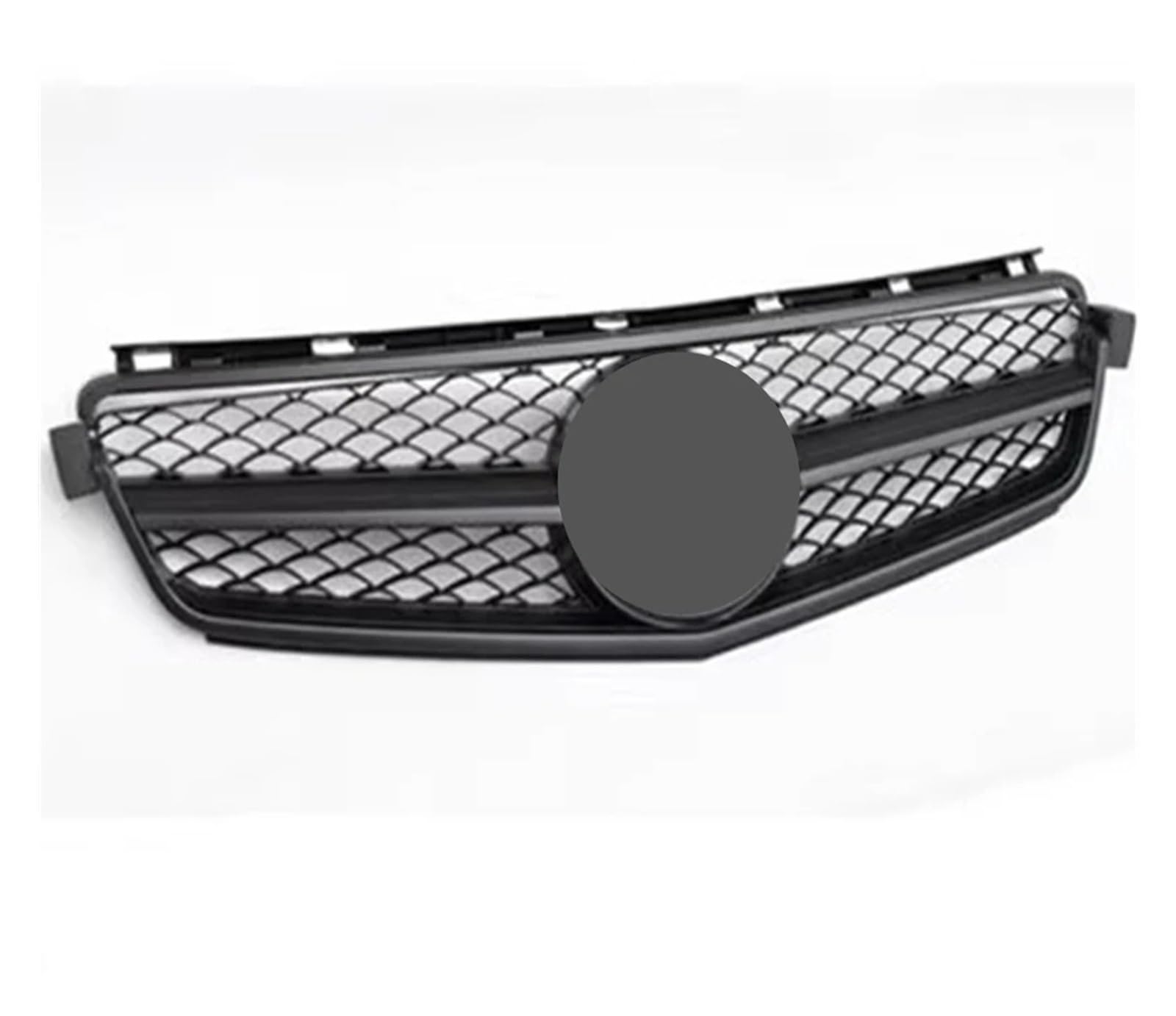 Front Kühlergrille Für Benz C Klasse W204 C63 2007 2008 2009 2010 2011 2012 2013 Auto Vorderen Stoßfänger Grill Kühlergrill Racing Grill Auto Kühlergrill(07-11 C) von HONGYISM